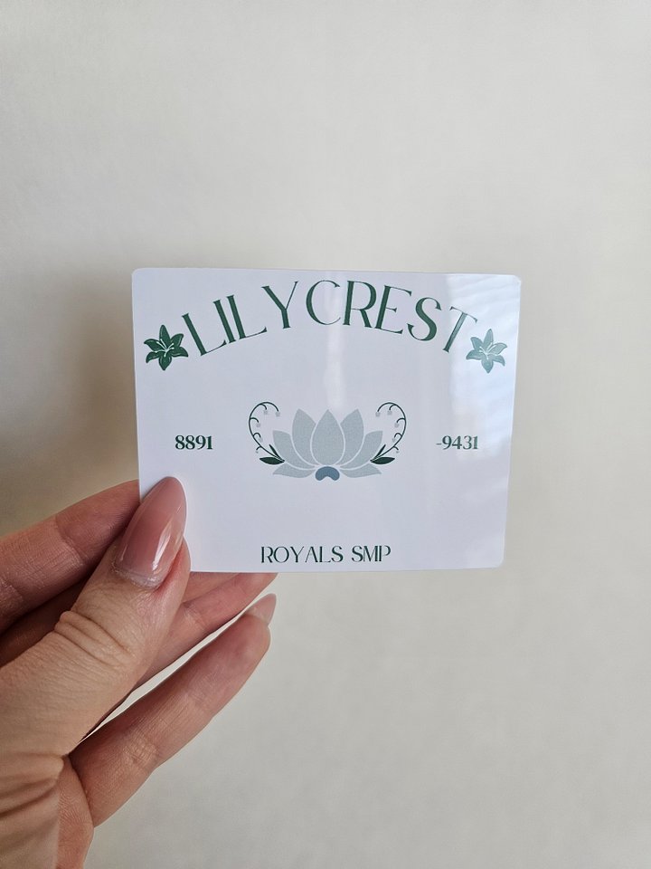 LilyCrest Merch (Stickers, Keychains, Pins, & Buttons) product image (2)