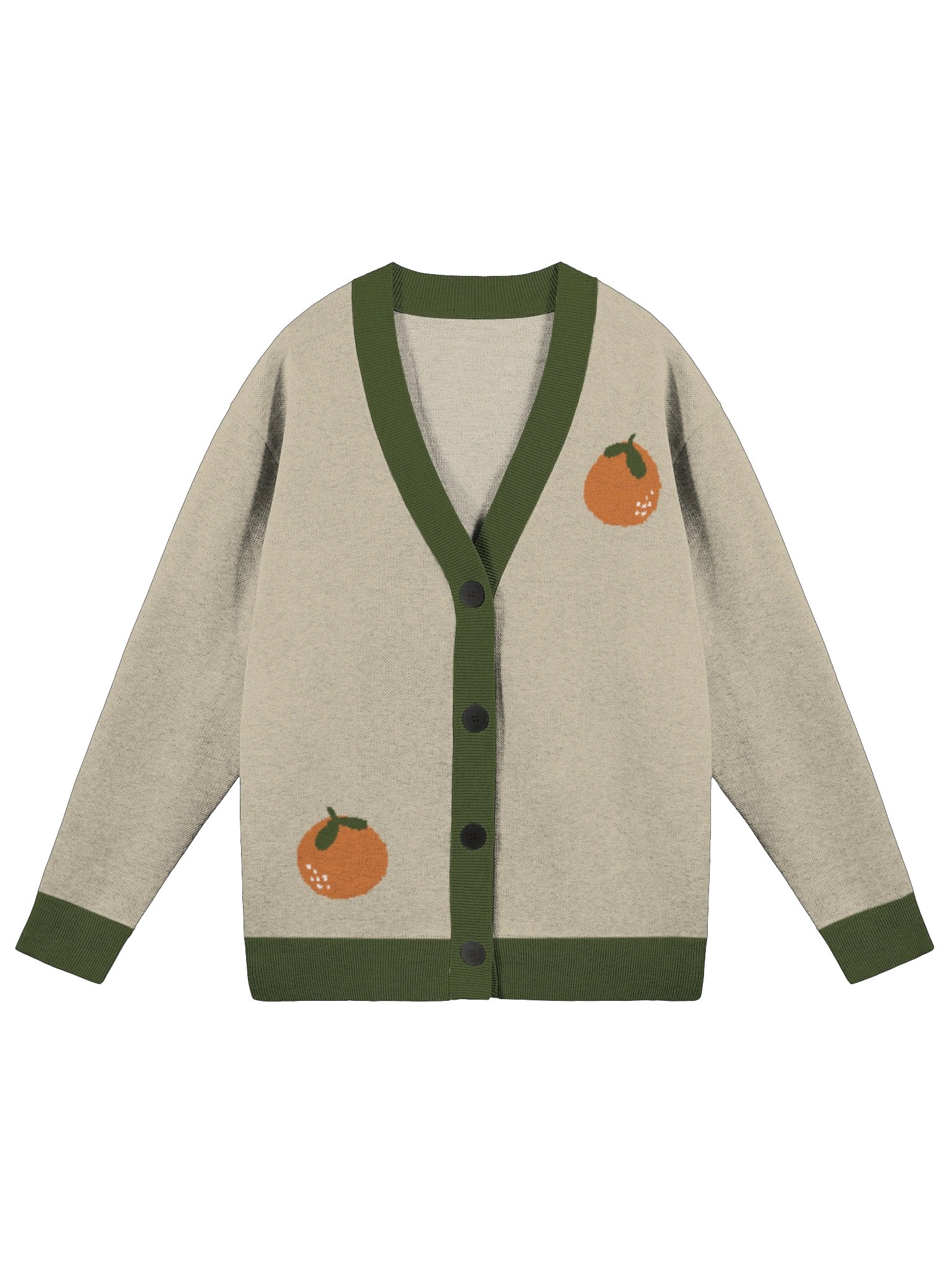 Knitted Oranges Cardigan product image (1)
