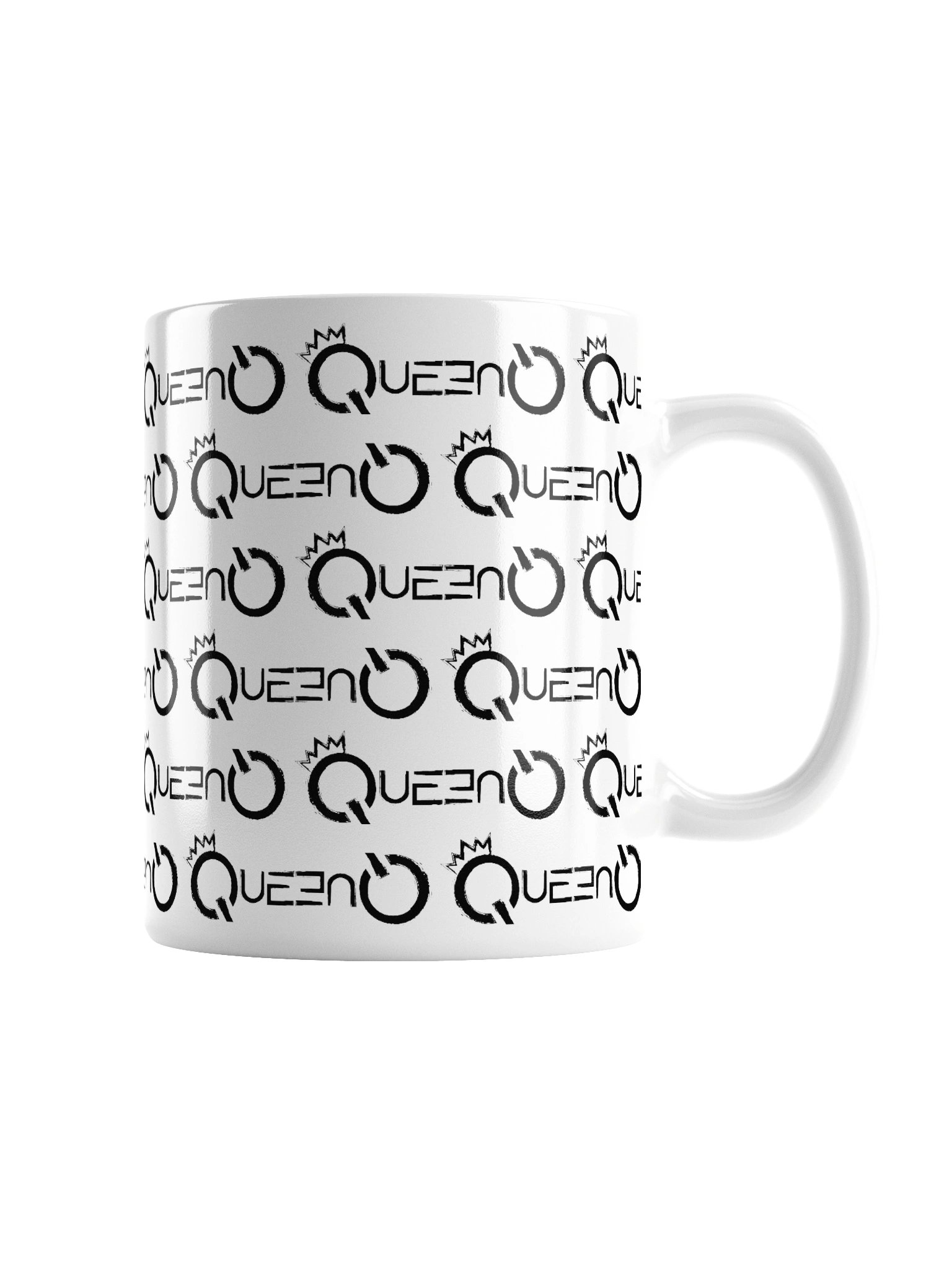 Q Black Pattern Mug product image (4)
