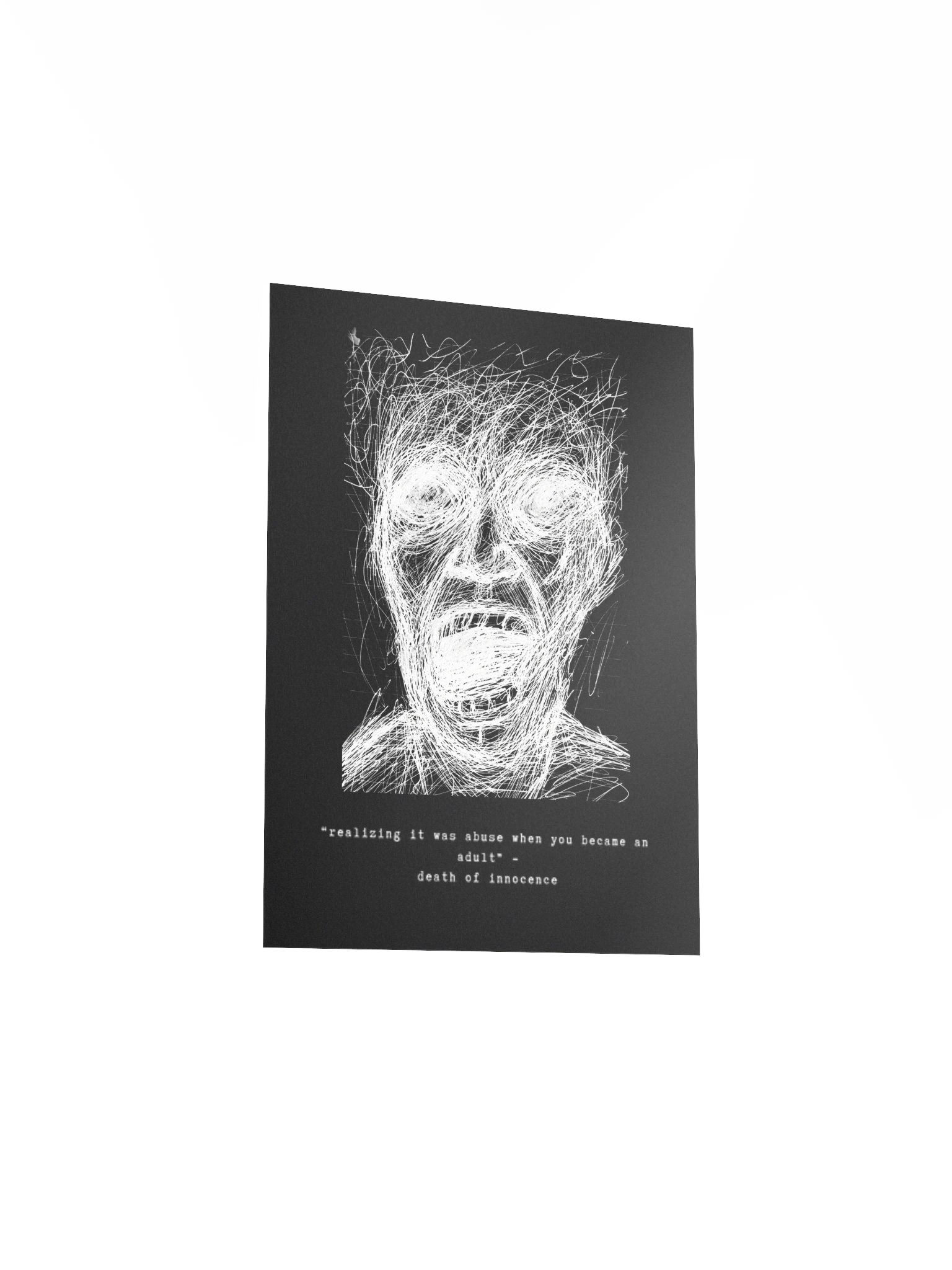 INVERTED realizing it was abuse when you became an adult print product image (3)