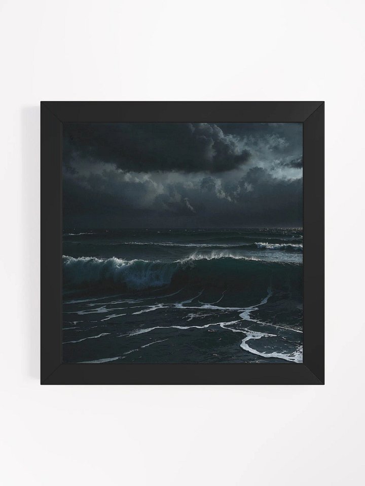 Nocturnal Waves Framed Print product image (4)