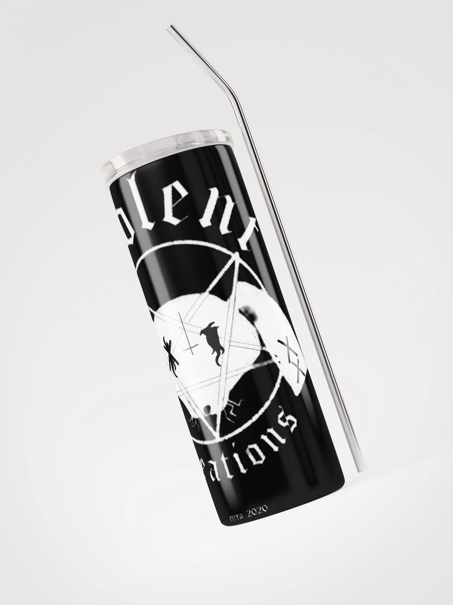 Black Metal Bunny Tumbler product image (3)
