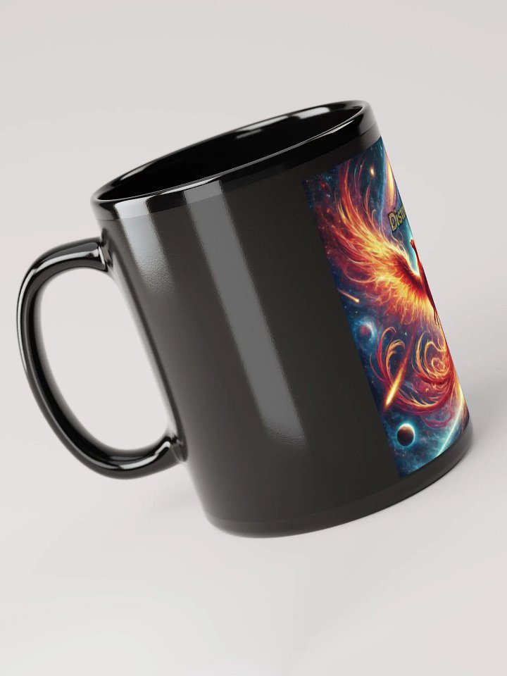 Black Distorted Album Cover Mug - Show Your Support - Drinkware product image (2)