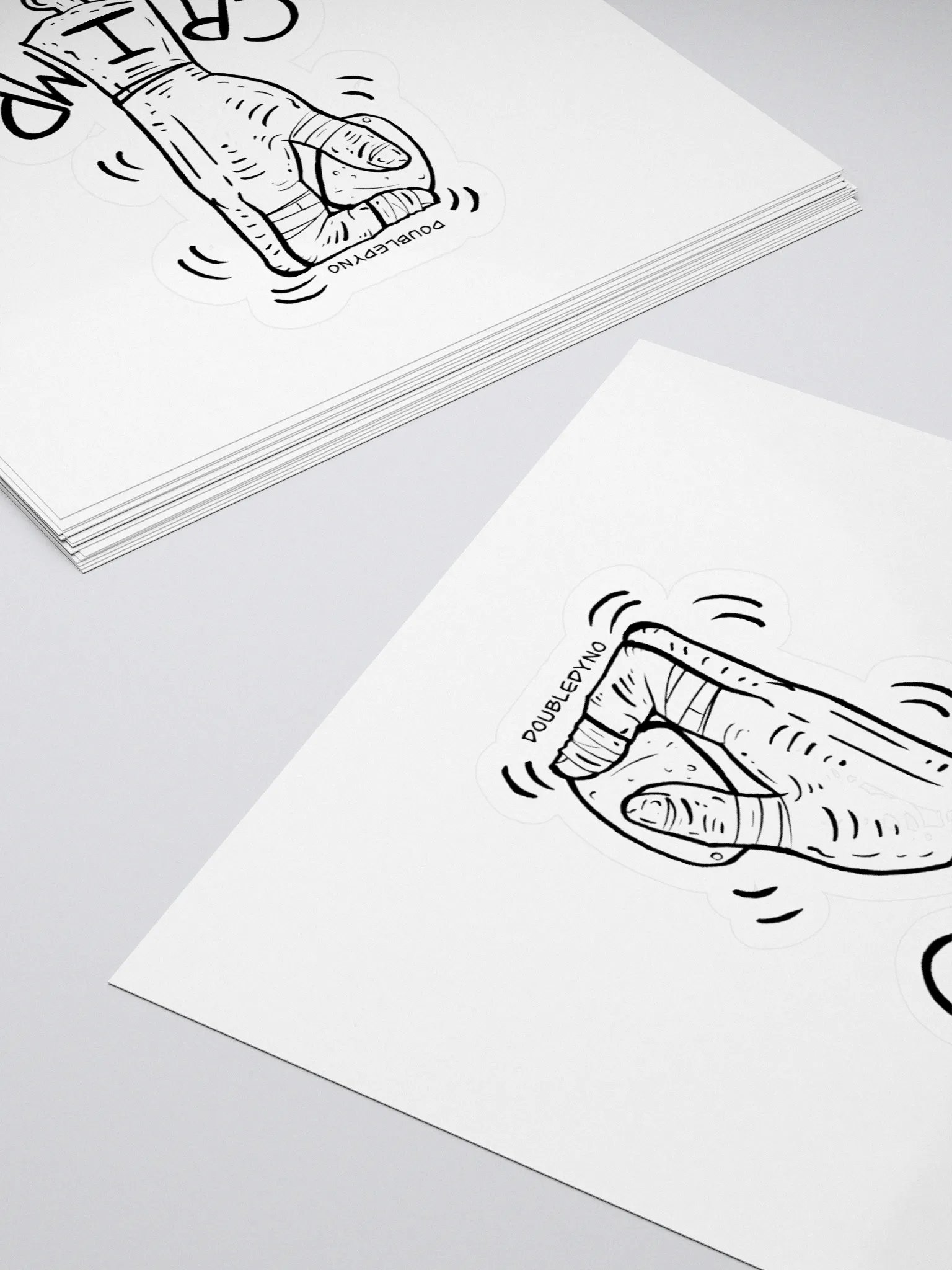 Crimp hold sticker product image (4)
