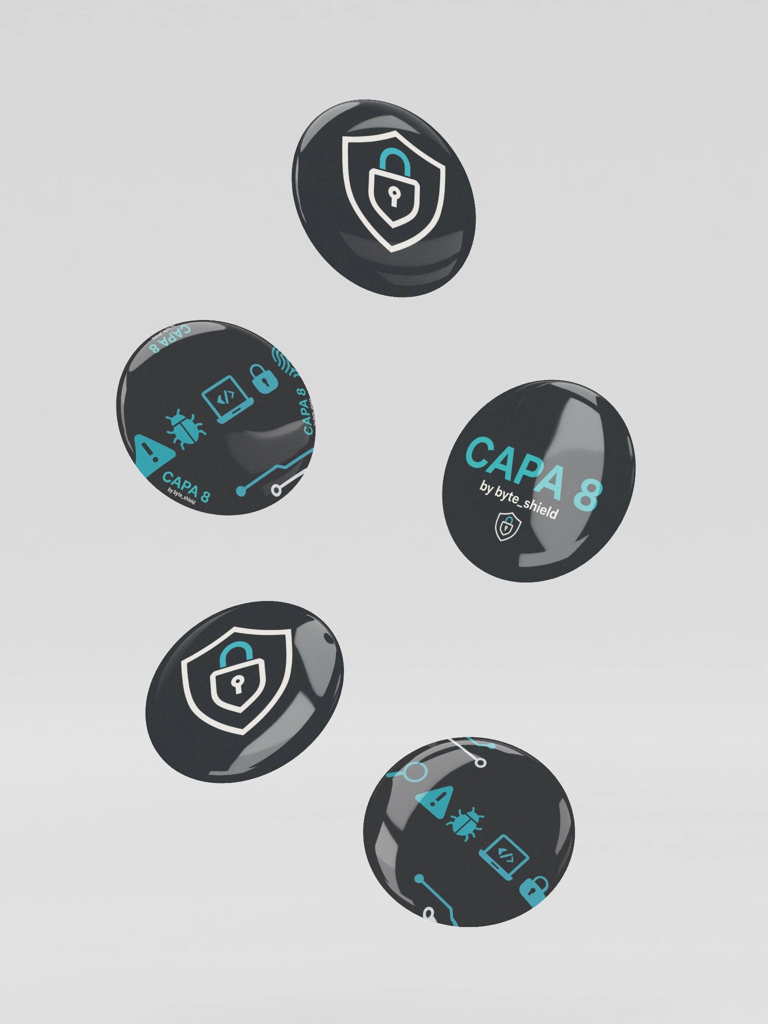 Pack de chapas · Capa 8 · byte_shield product image (6)