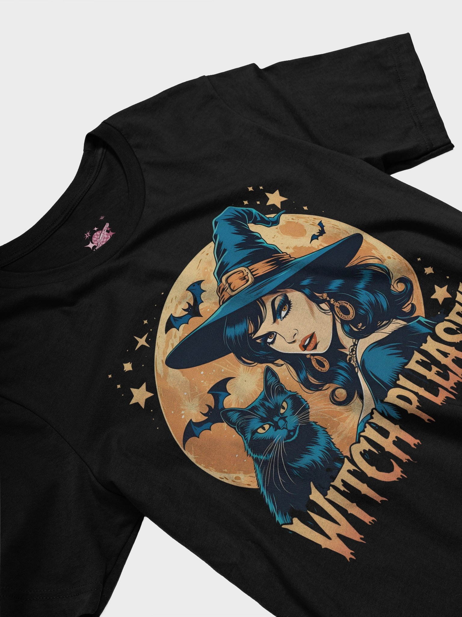 Witch Please!! Retro Halloween T-Shirt product image (4)