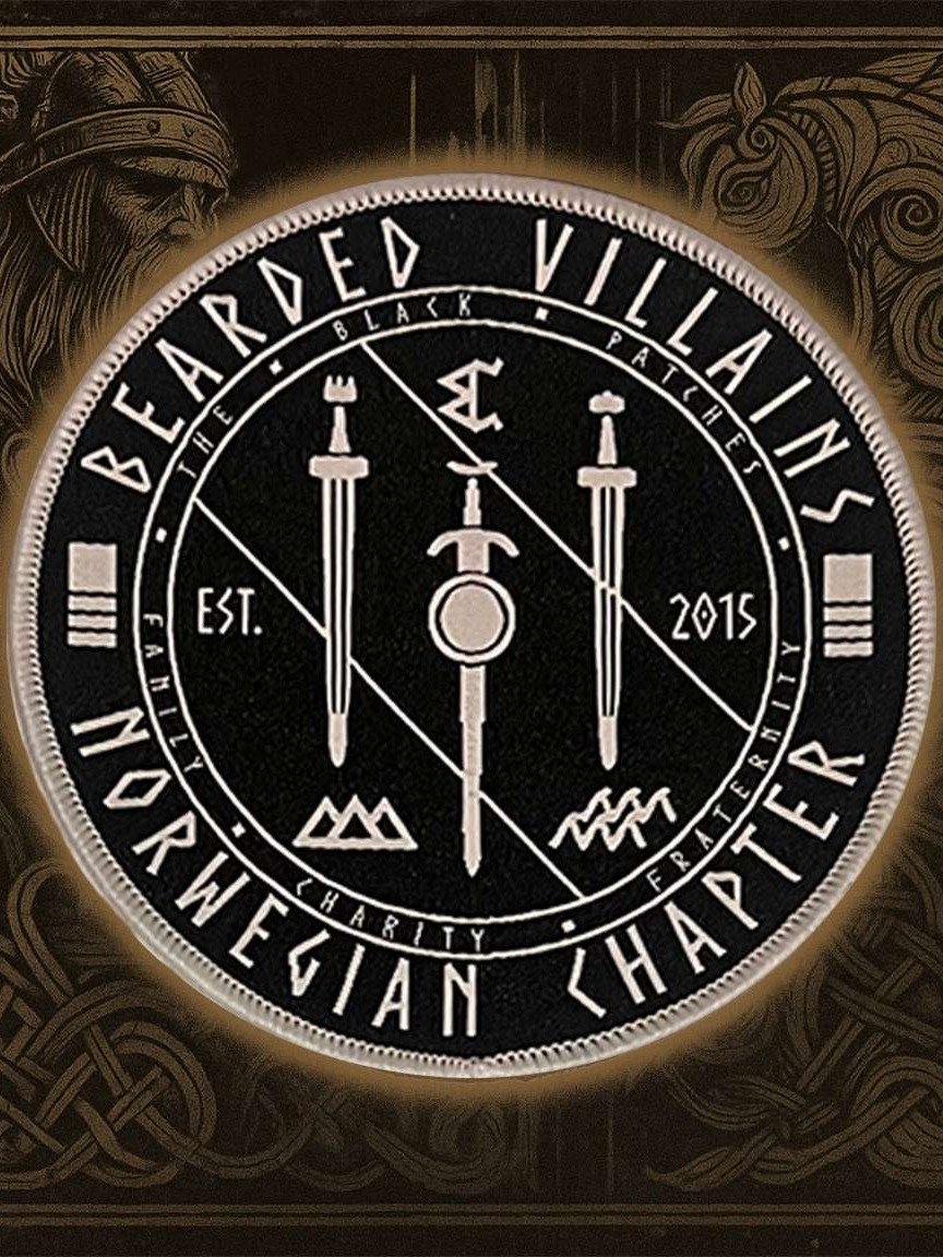 BVNC Patch White on Black product image (1)