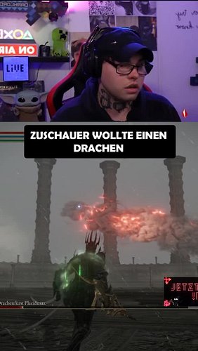 Auf Ansage erledigt. 🐉

Zuschauer sagt, ich darf nicht offline gehen…
bis der Drache tot ist.

ich hab geliefert 😈

─────────...