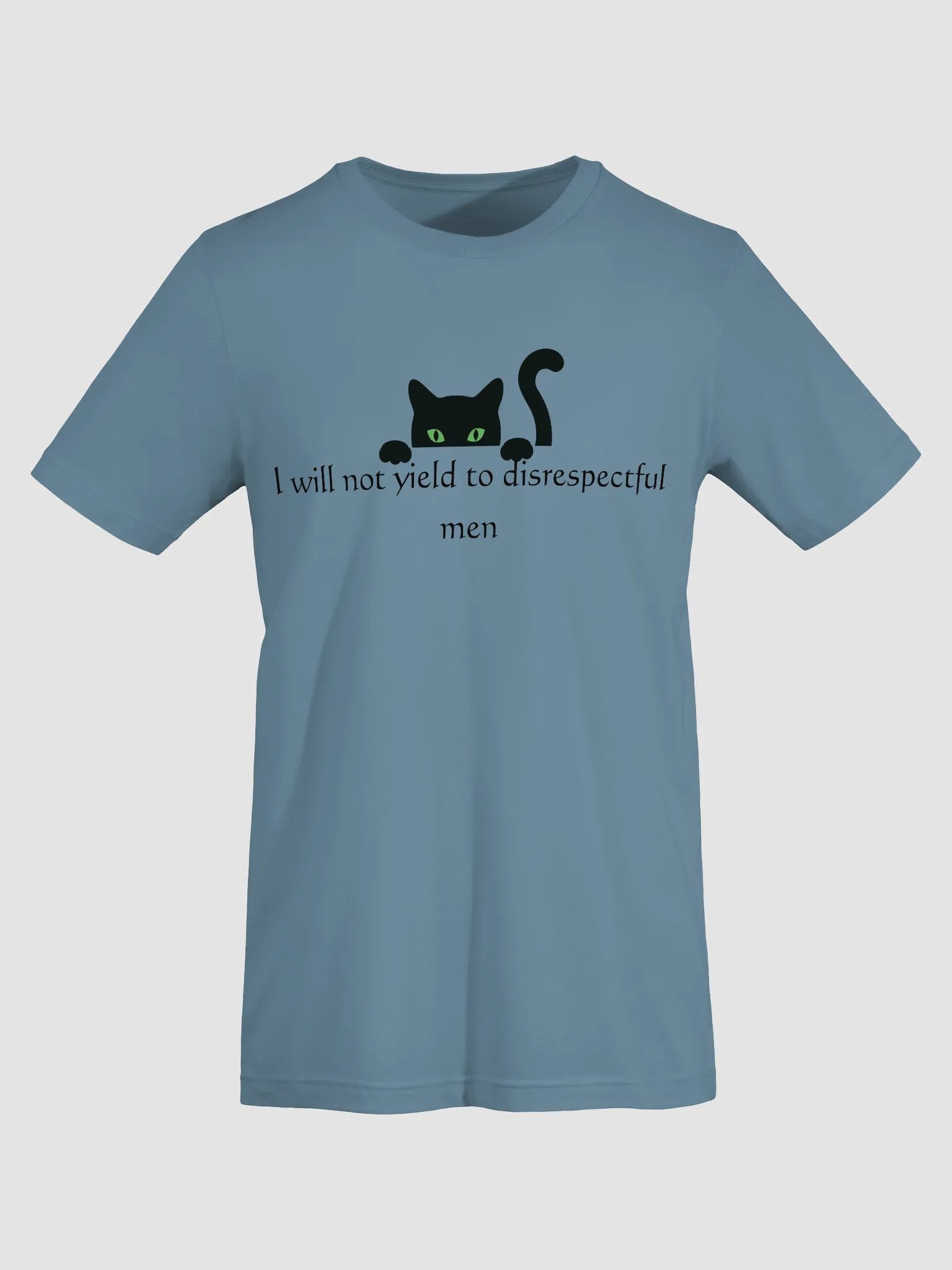 I will not yield tee with cat product image (38)