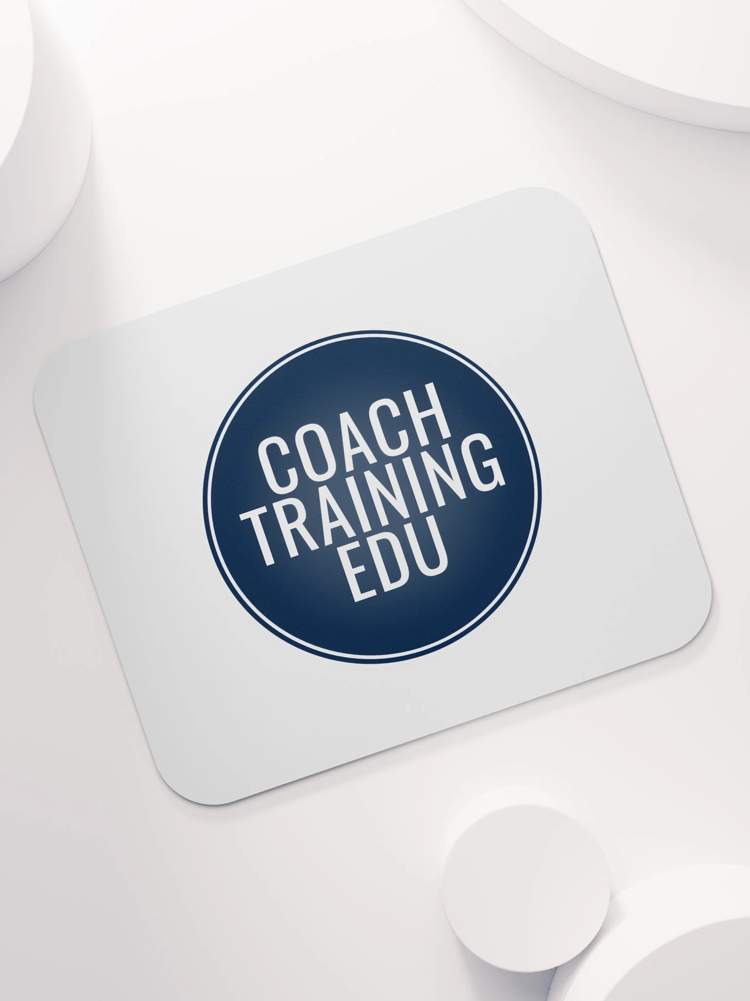Coach Training EDU Blue Badge Mouse Pad product image (7)