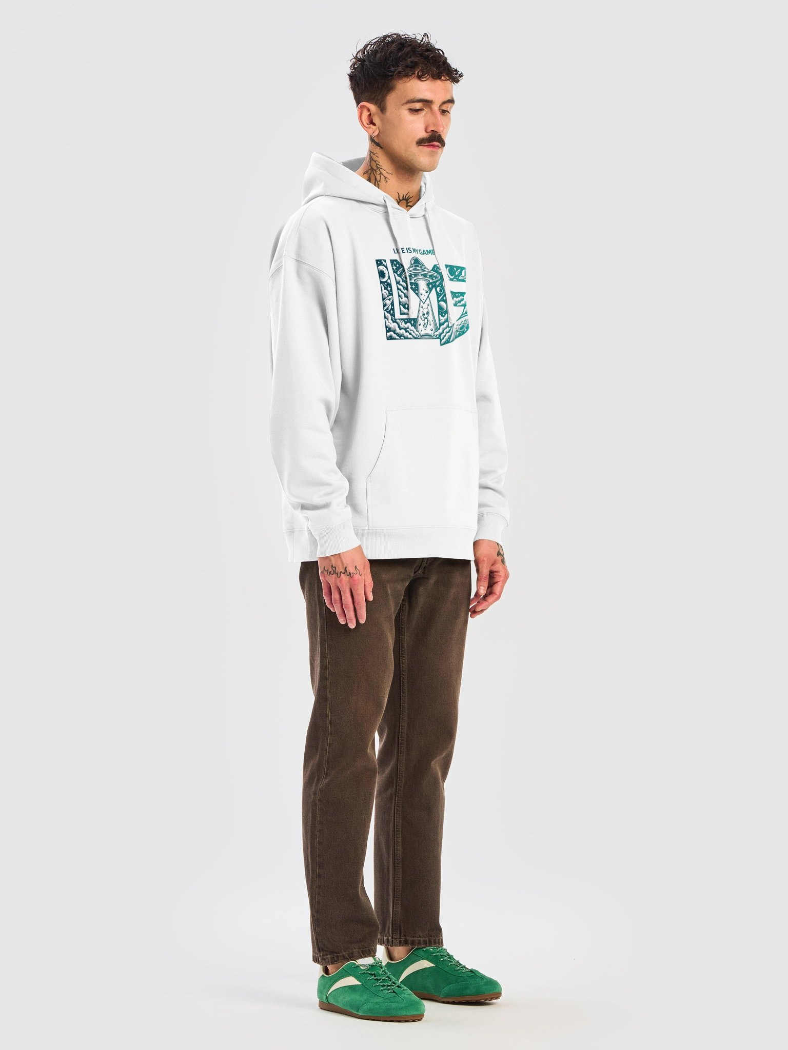 Life Is My Game — Already Here Organic Hoodie product image (7)