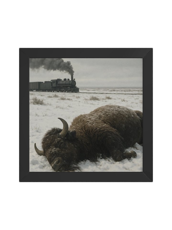 Poster Encadré – Le Massacre de Wounded Knee product image (1)