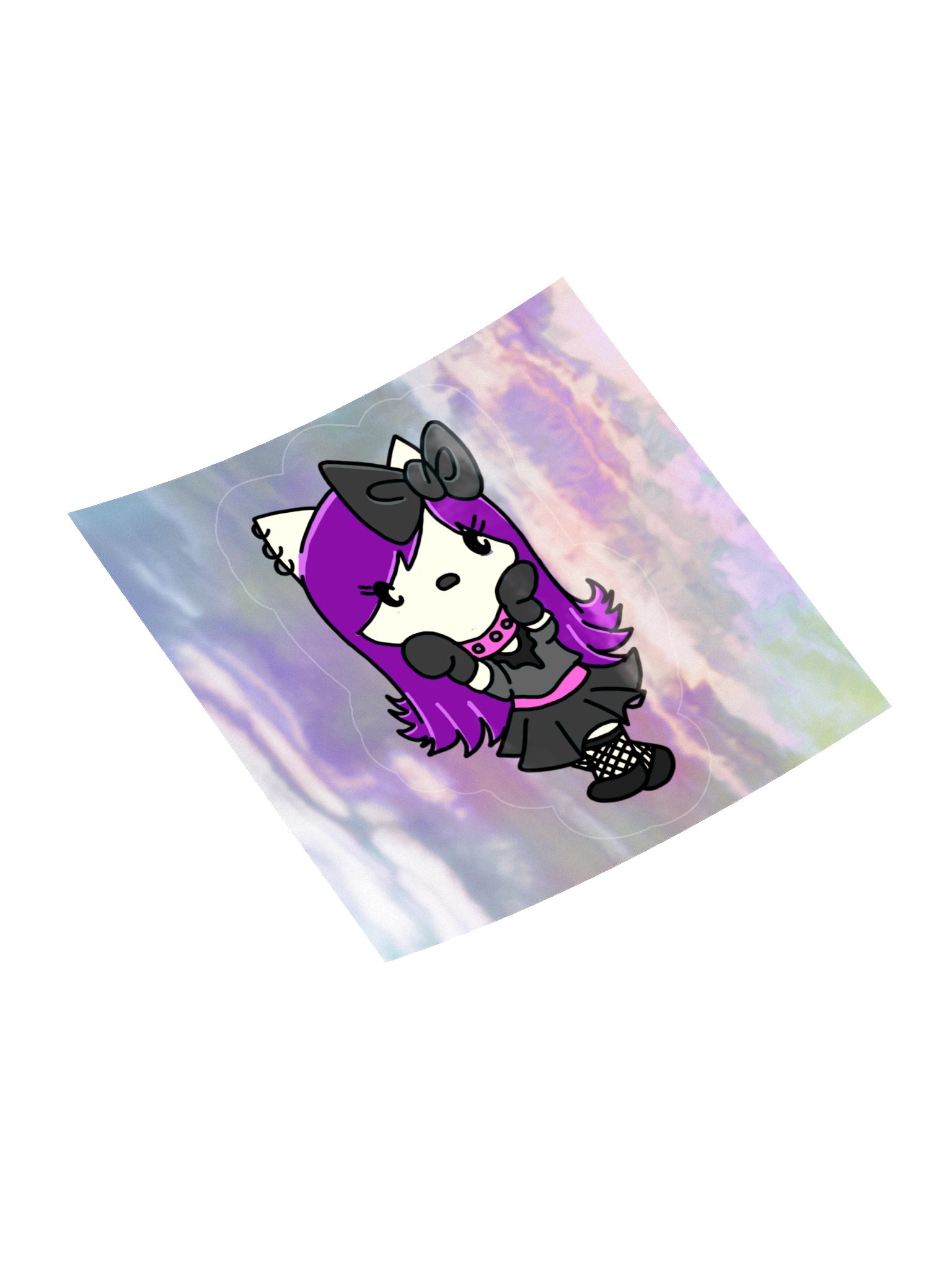 Goth Kitty Sticker product image (4)