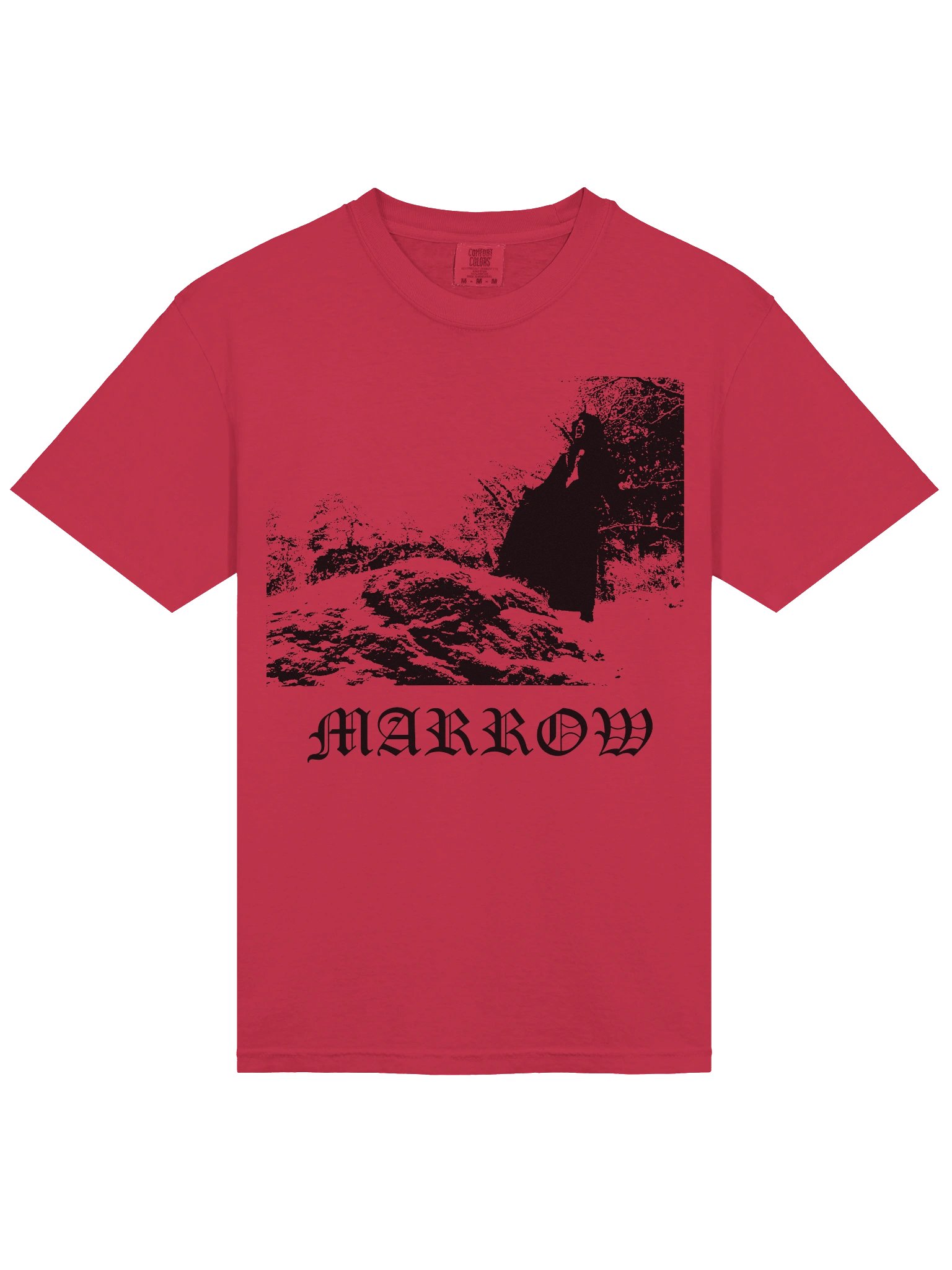Marrow Black Print T-Shirt product image (4)