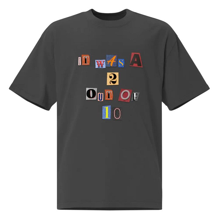 Wouldn't Recommend Oversized T-Shirt product image (1)