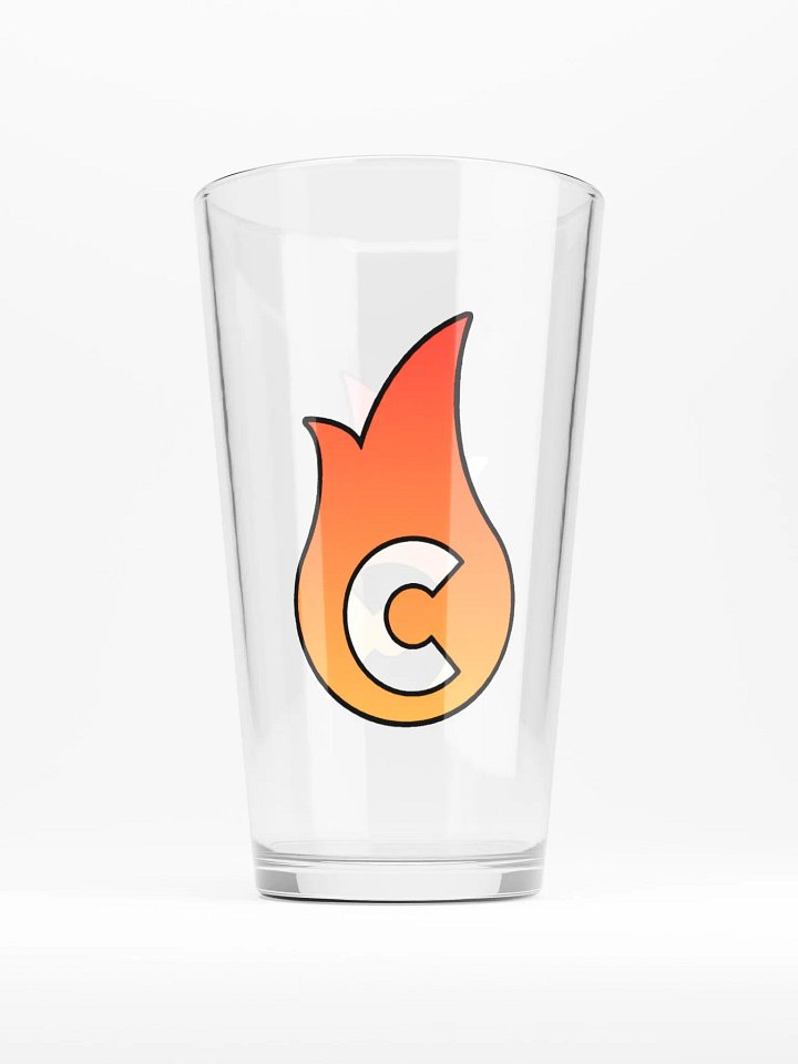 Logo V1 Pint Glass product image (1)