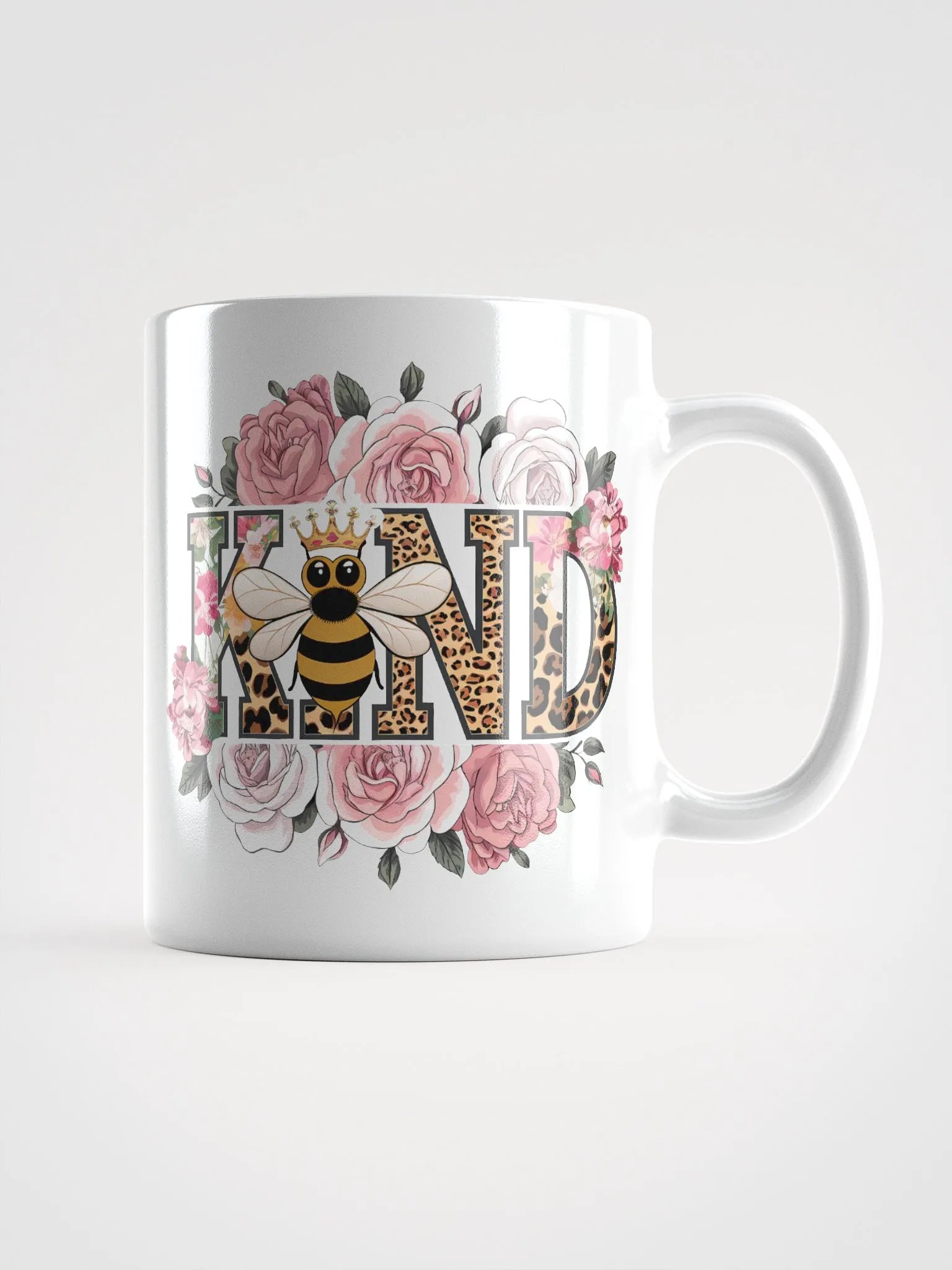 KIND Crown & Bee White Mug product image (1)