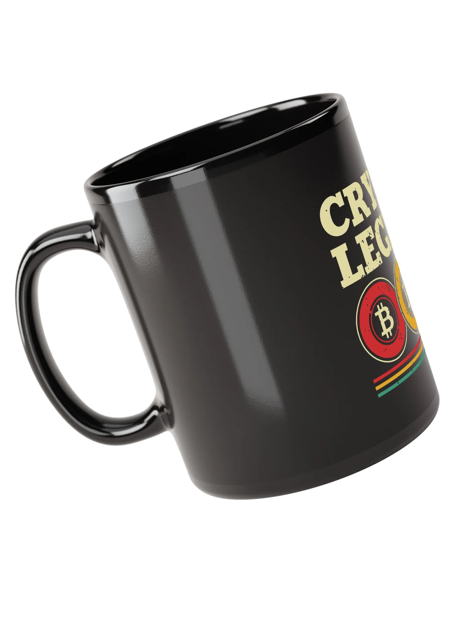 Crypto Legend Mug (black) product image (2)