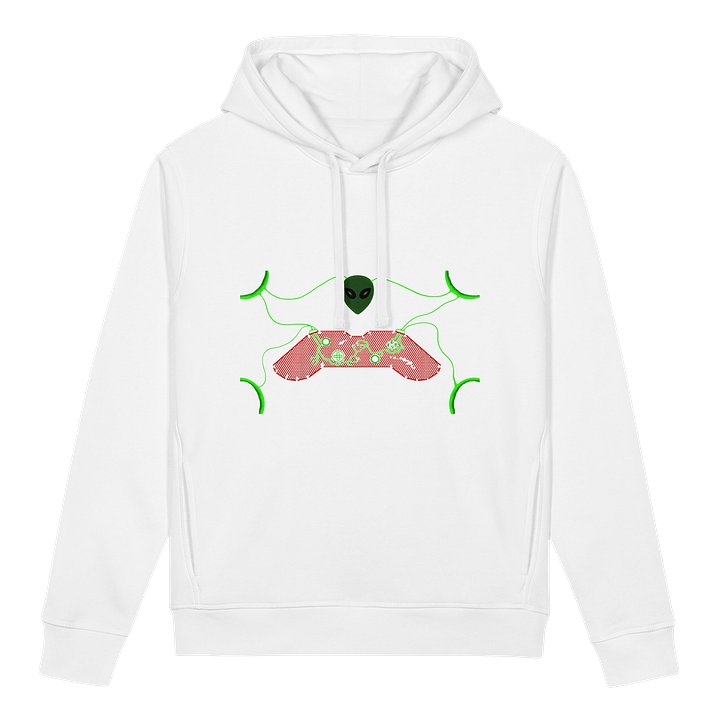 Galactic Gamer Organic Hoodie product image (1)