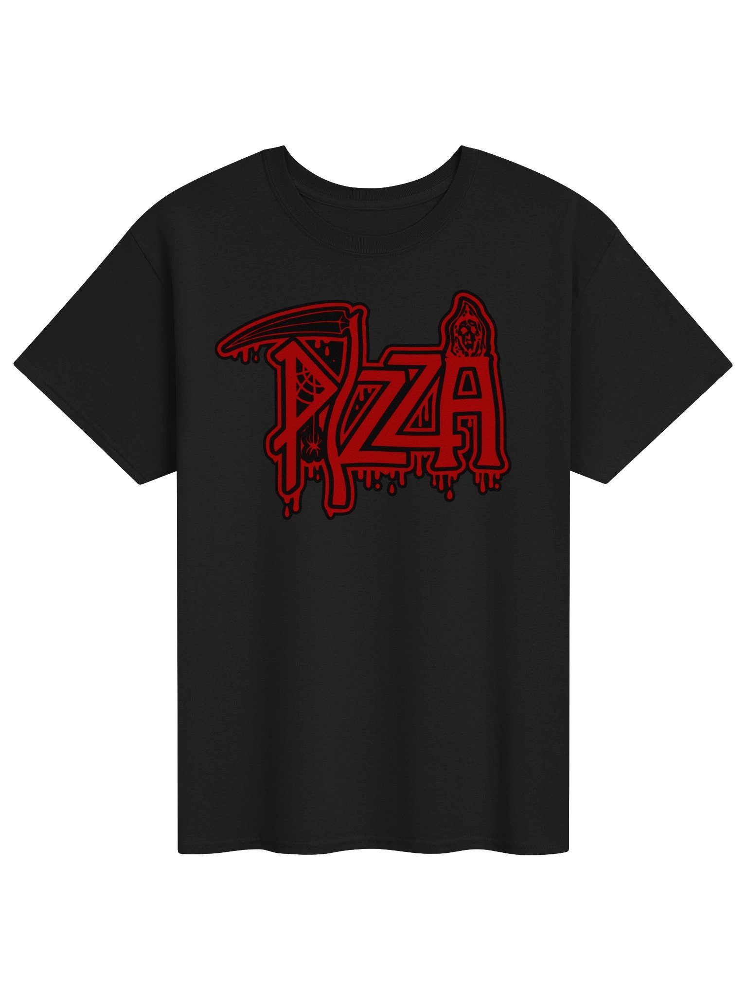 Pizza death metal T-Shirt product image (1)