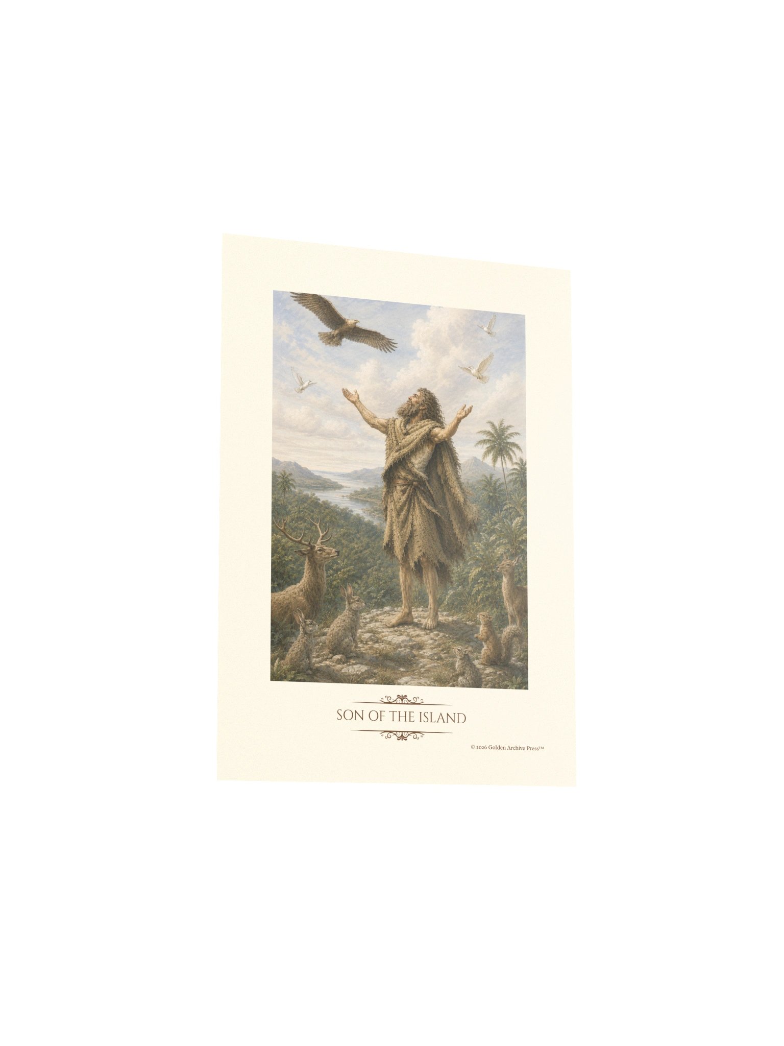 Son of the Island — Naturalist Art Print (Man and Nature) product image (19)