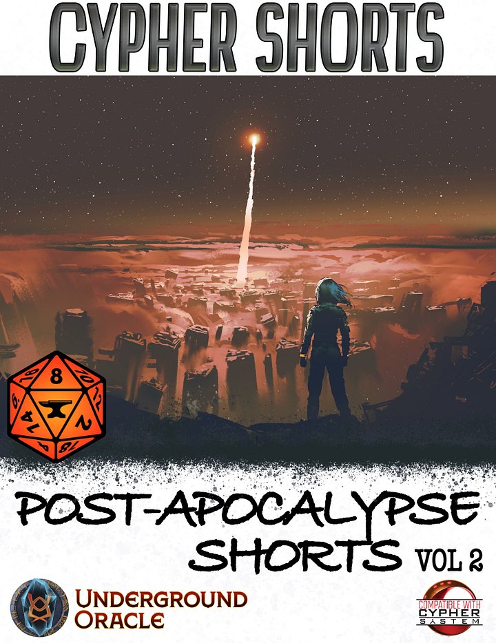 Cypher Shorts: Post-Apocalypse Shorts Vol. 2 (Foundry VTT) product image (1)