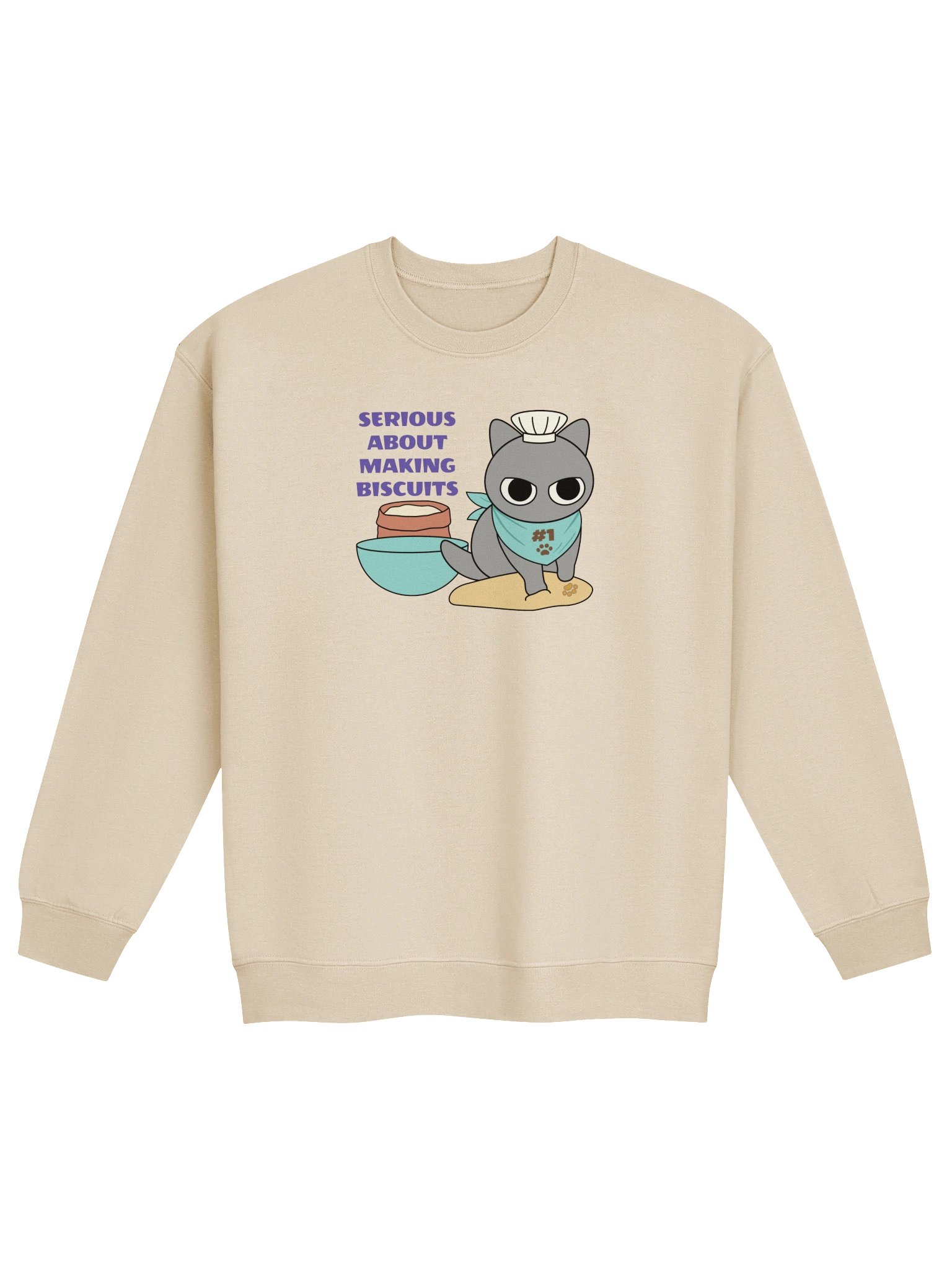 Biscuit Cat - Unisex Adult Sweatshirt product image (1)