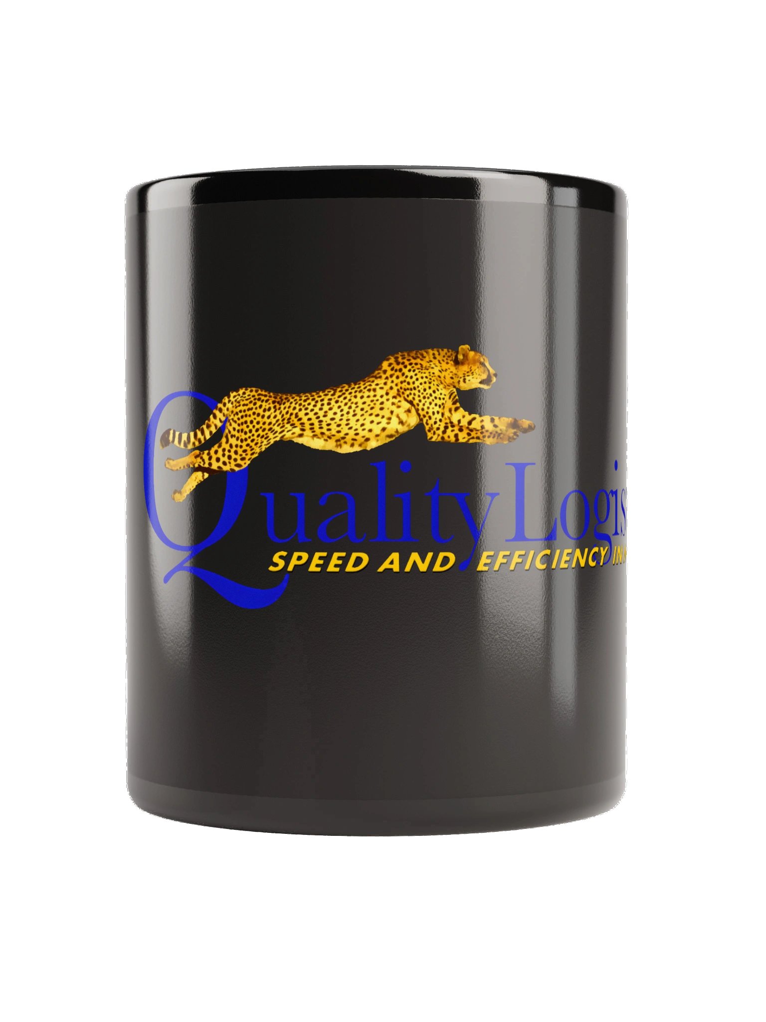 Quality Logistics Black Mug product image (4)