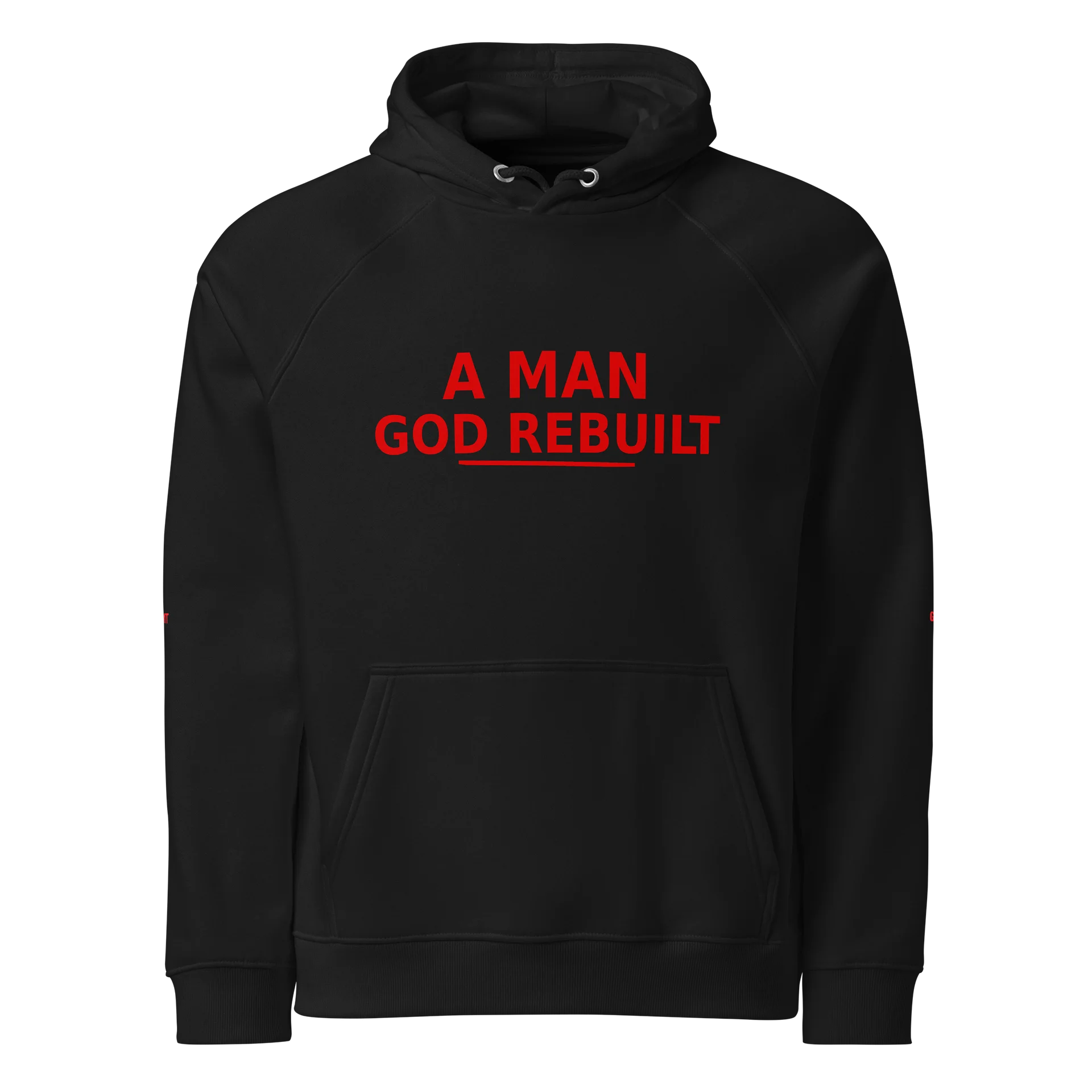 A MAN GOD REBUILT — Premium Hoodie product image (1)