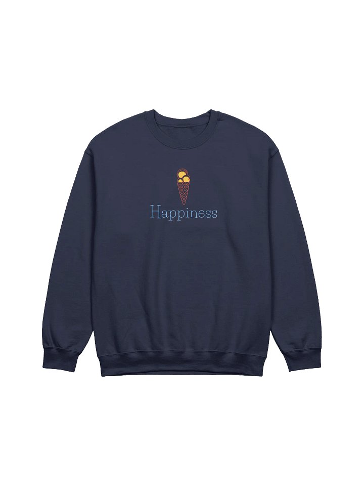 Happiness Waffle Cone Crewneck Sweatshirt product image (29)
