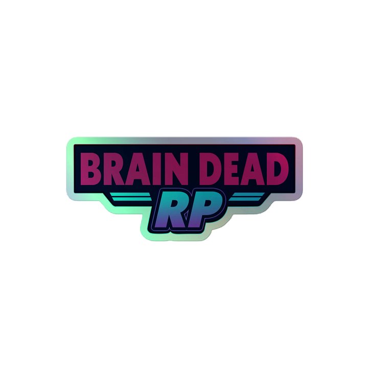 Brain Dead RP Holographic Stickers product image (2)
