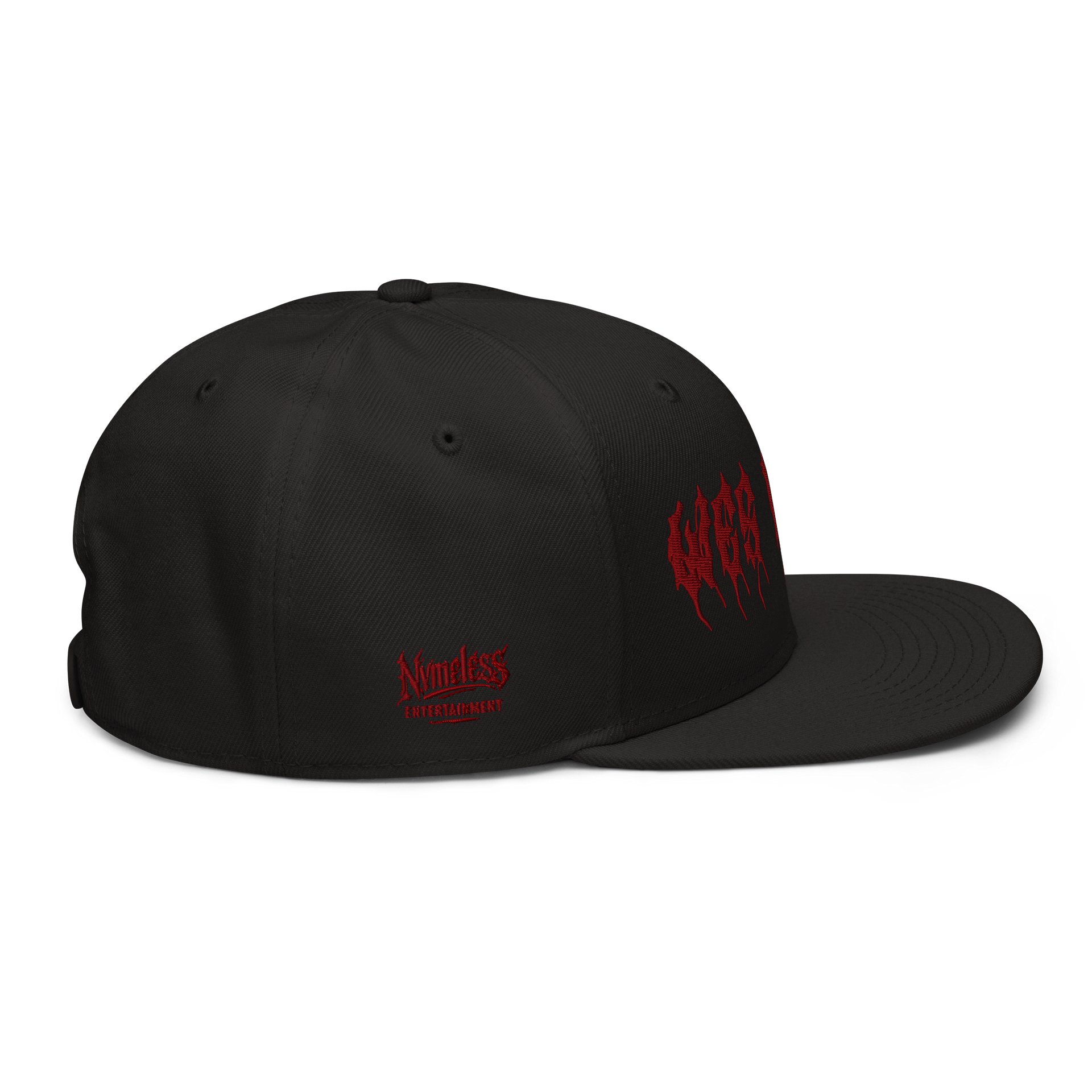 Wes Devil Embroidered Snapback Hat product image (37)