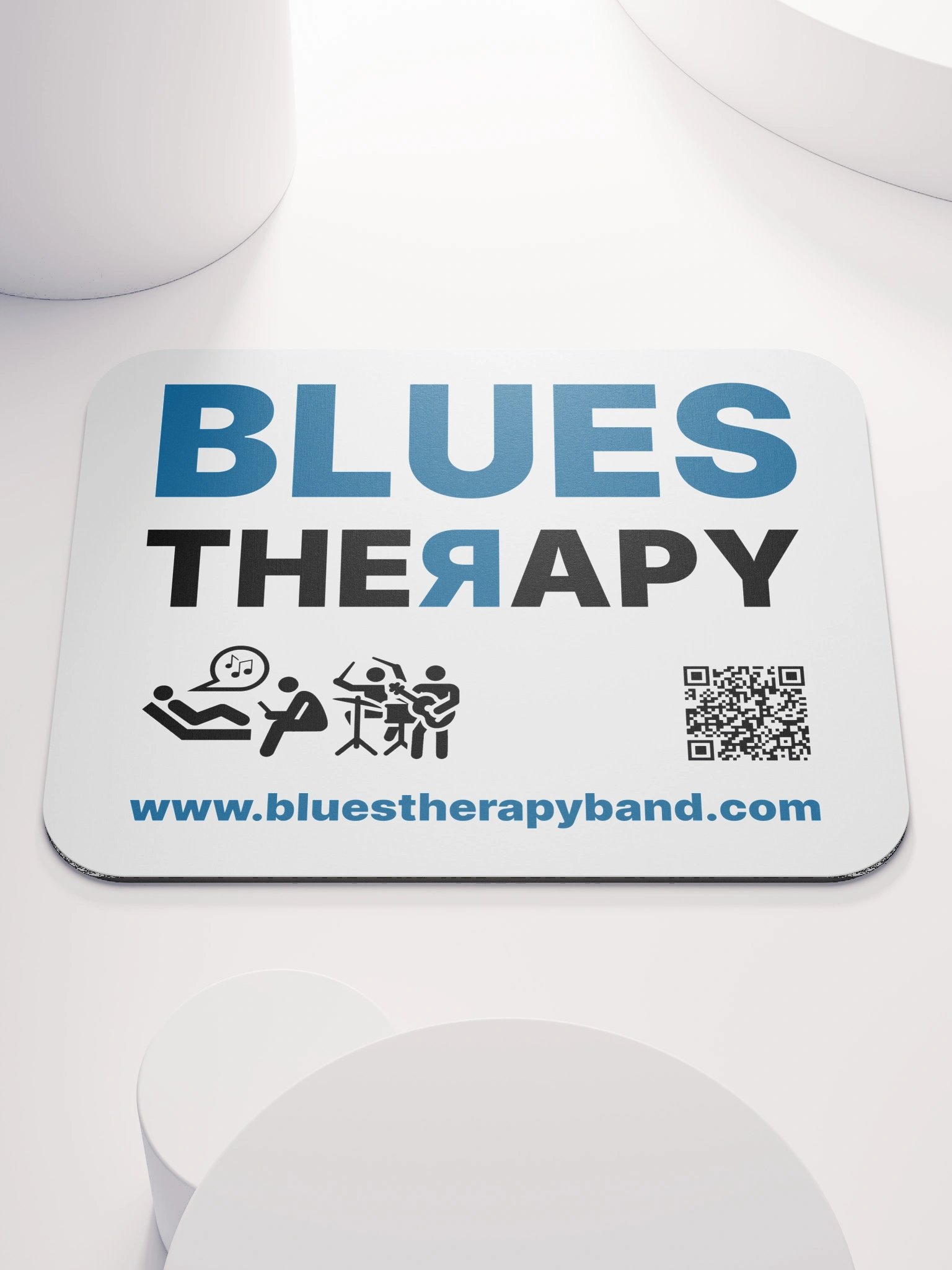 BLUES THEЯAPY Mouse Pad product image (1)