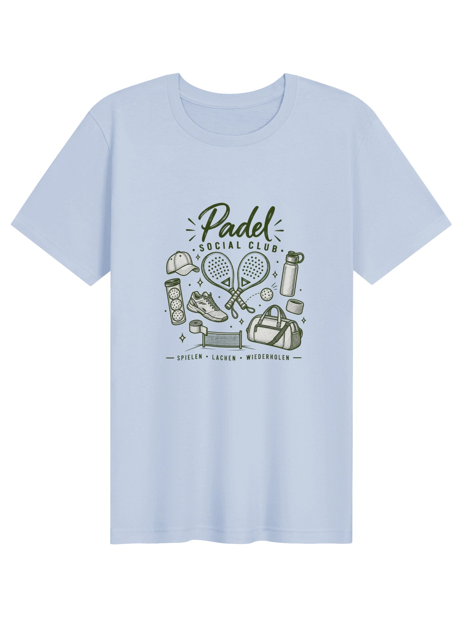Padel T-Shirt Damen – Social Club Geschenk für Padel-Spielerinnen product image (8)
