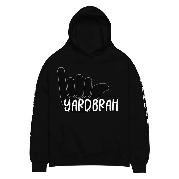 YARDBRAH PREMIUM Black Hoodie product image (2)