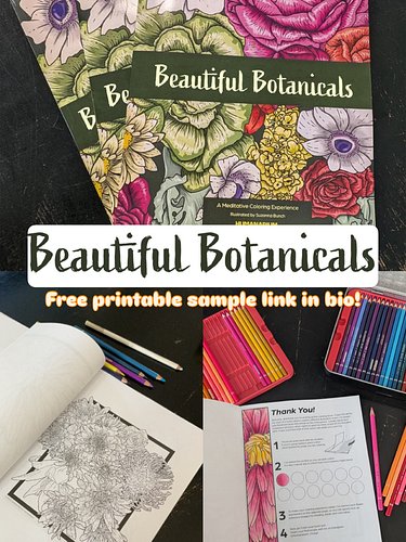 New coloring book coming soon check out the link in my bio to sign up for a notification and  get a free printable sample pag...