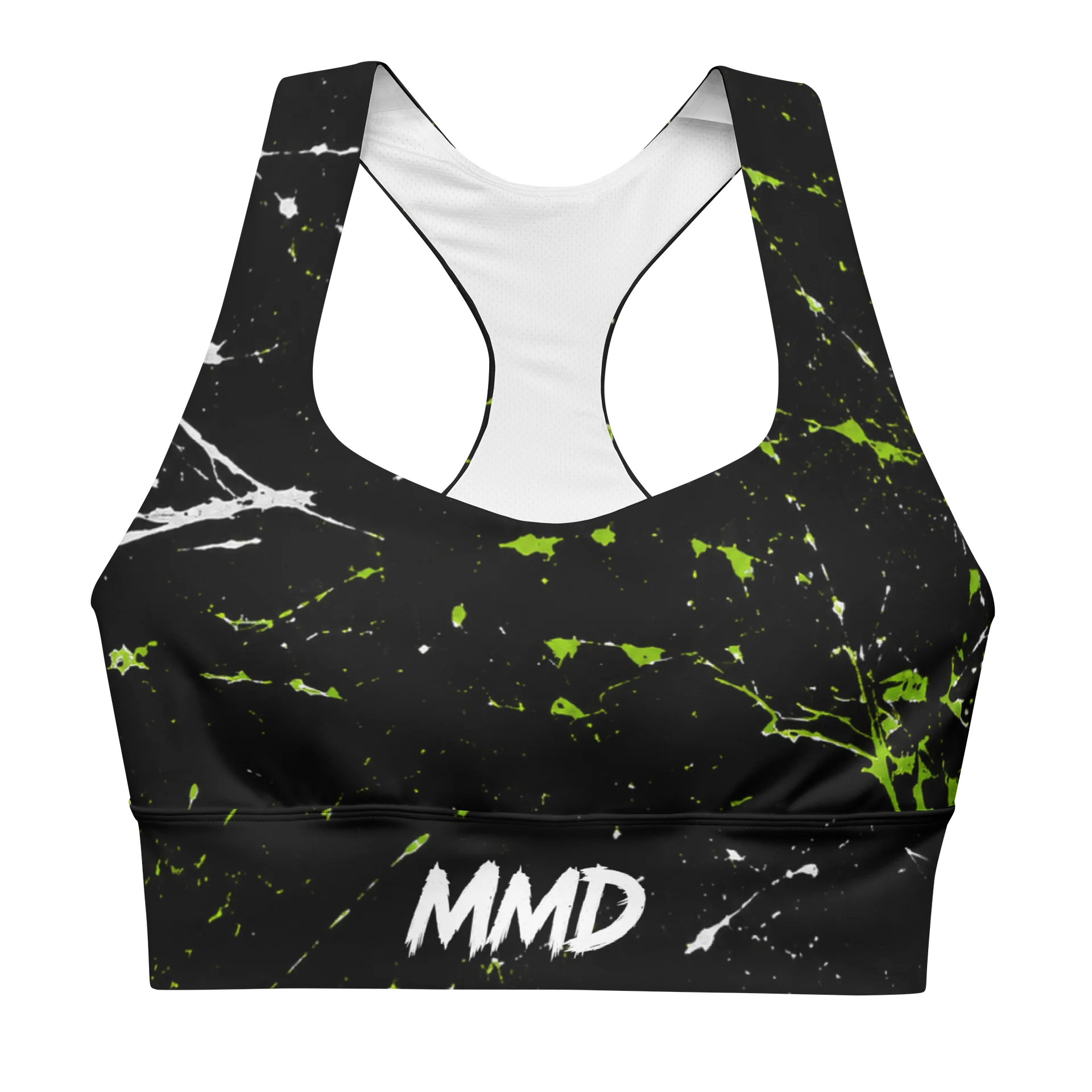 Neon Crack MMD Longline Sports Bra product image (1)