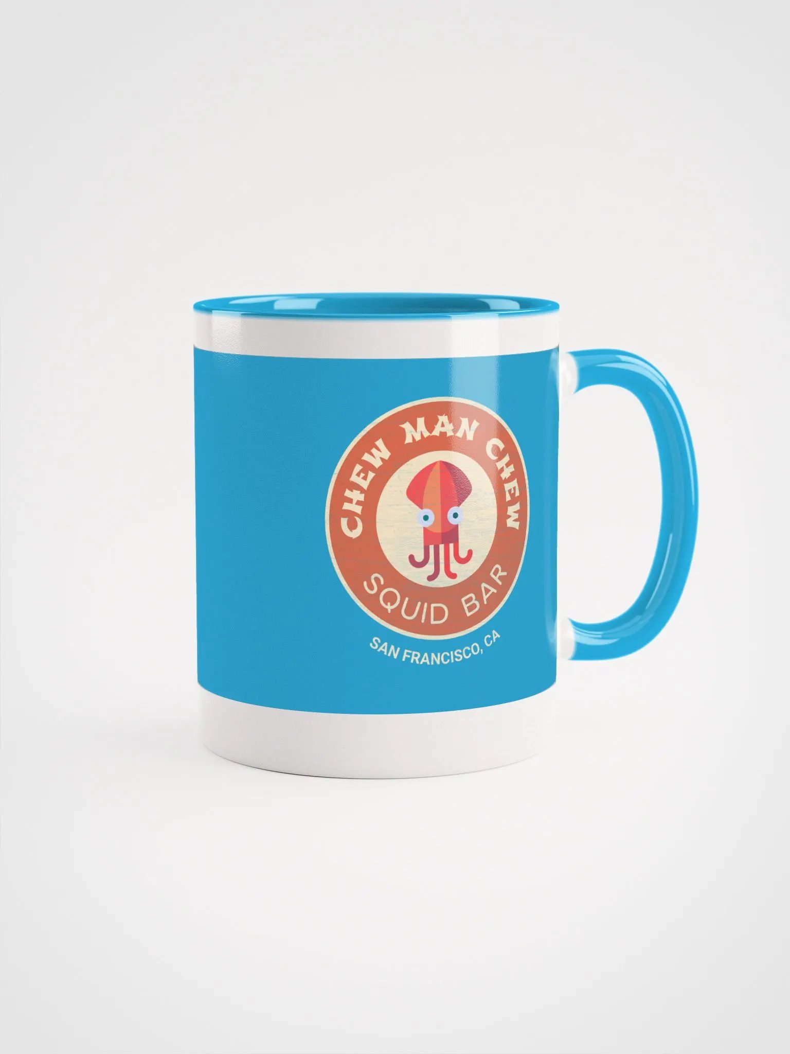 Chew Man Chew Squid Bar Coffee Mug product image (1)