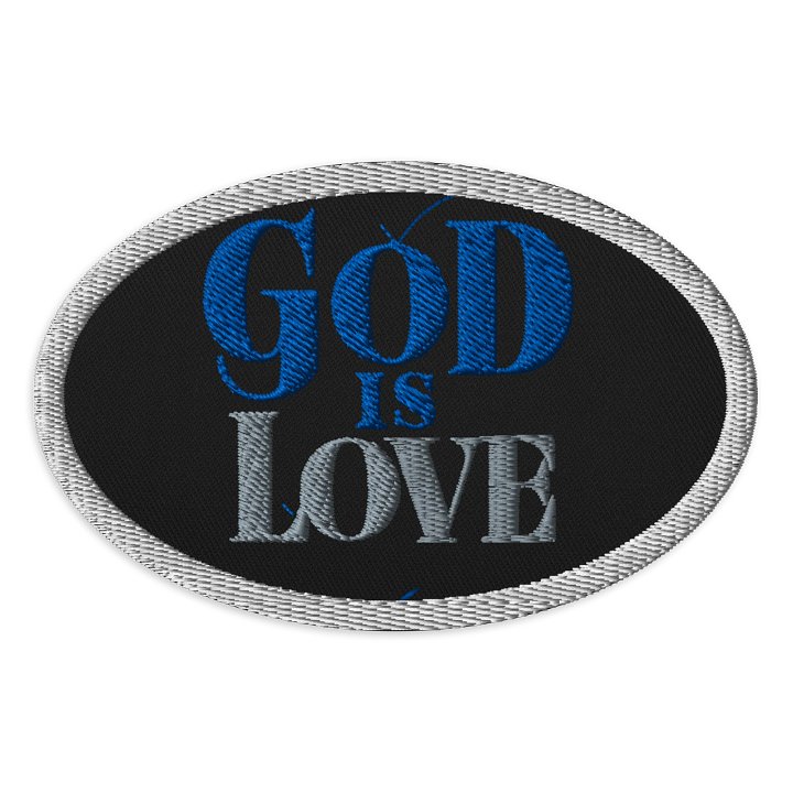 Divine Love Embroidered Patch product image (1)