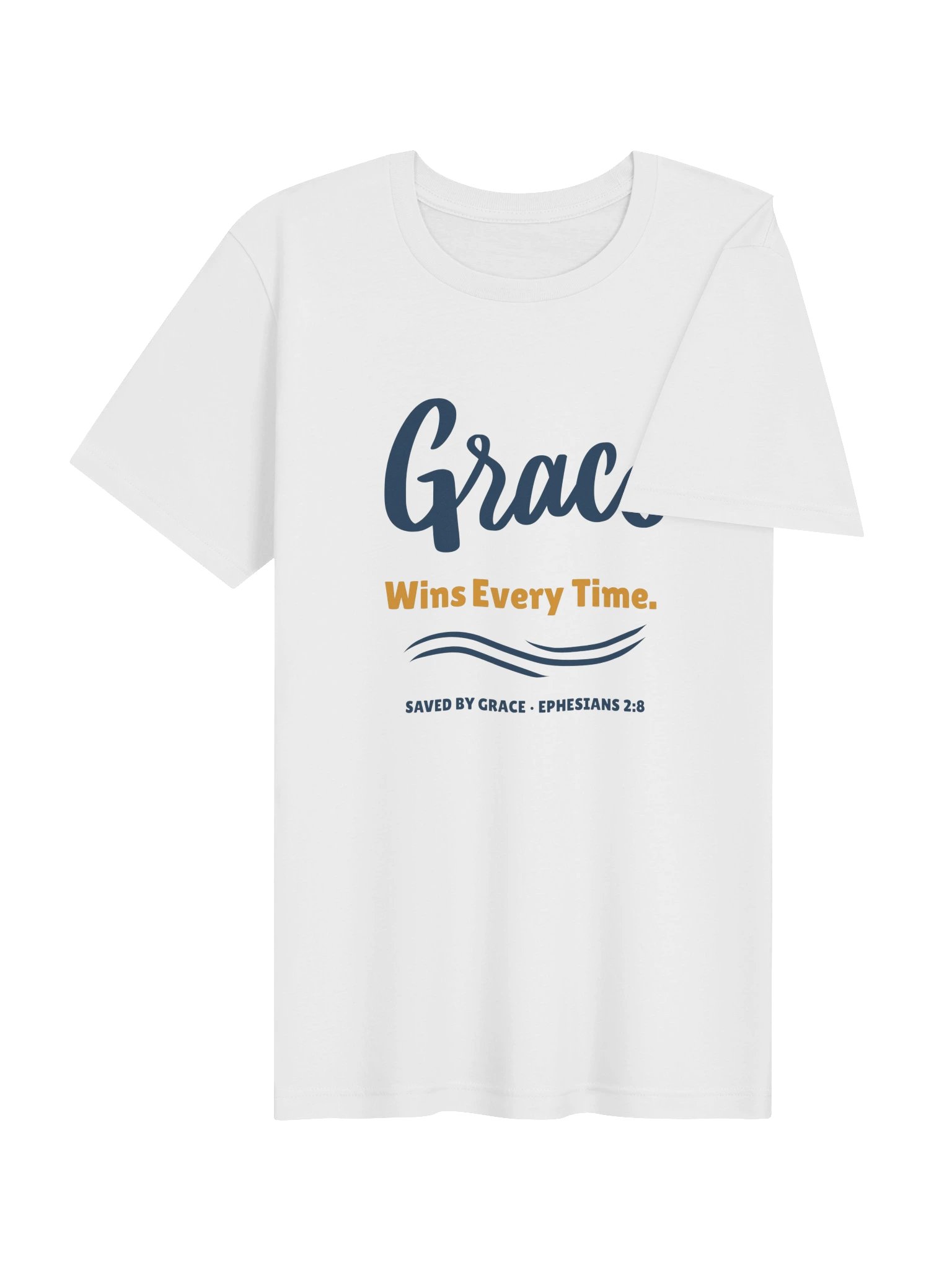 Grace Wins — Brush Lettering T-Shirt product image (4)