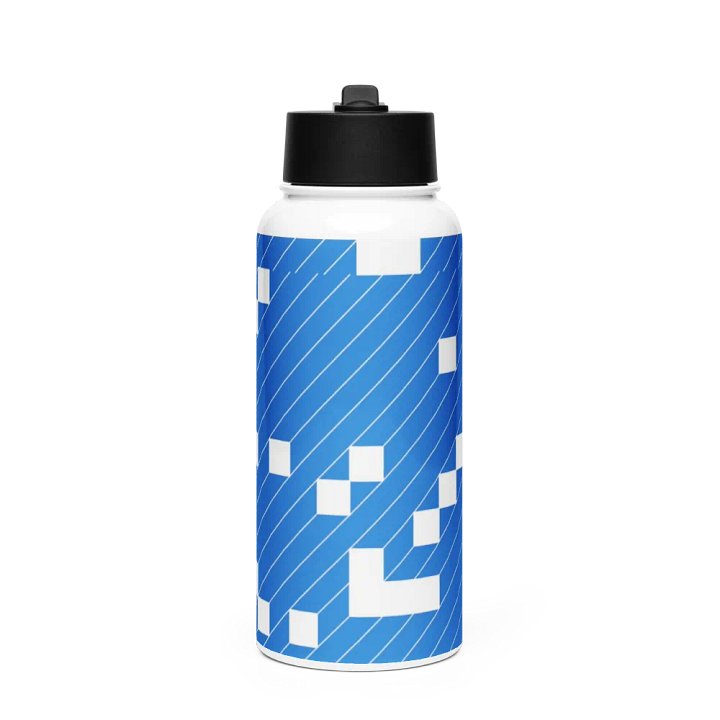 Pattern Art 2 Symmetry Stainless Steel Water Bottle product image (1)