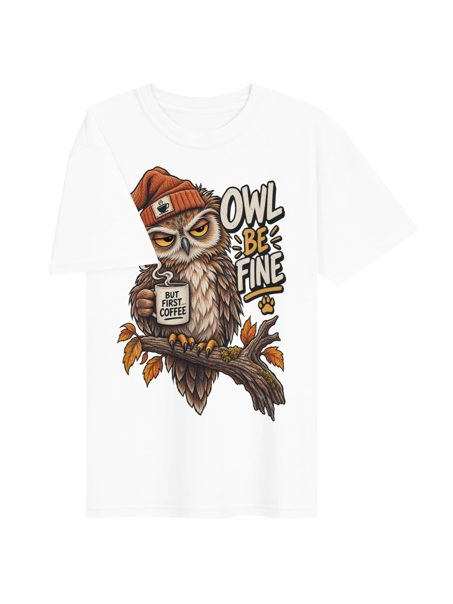 Owl Be Mine - Cute & Sarcastic Animal Lover Valentine's Day Fox & Owl Pun T-Shirt product image (3)