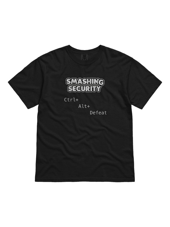 Smashing Security Ctrl-Alt-Defeat T-Shirt product image (1)