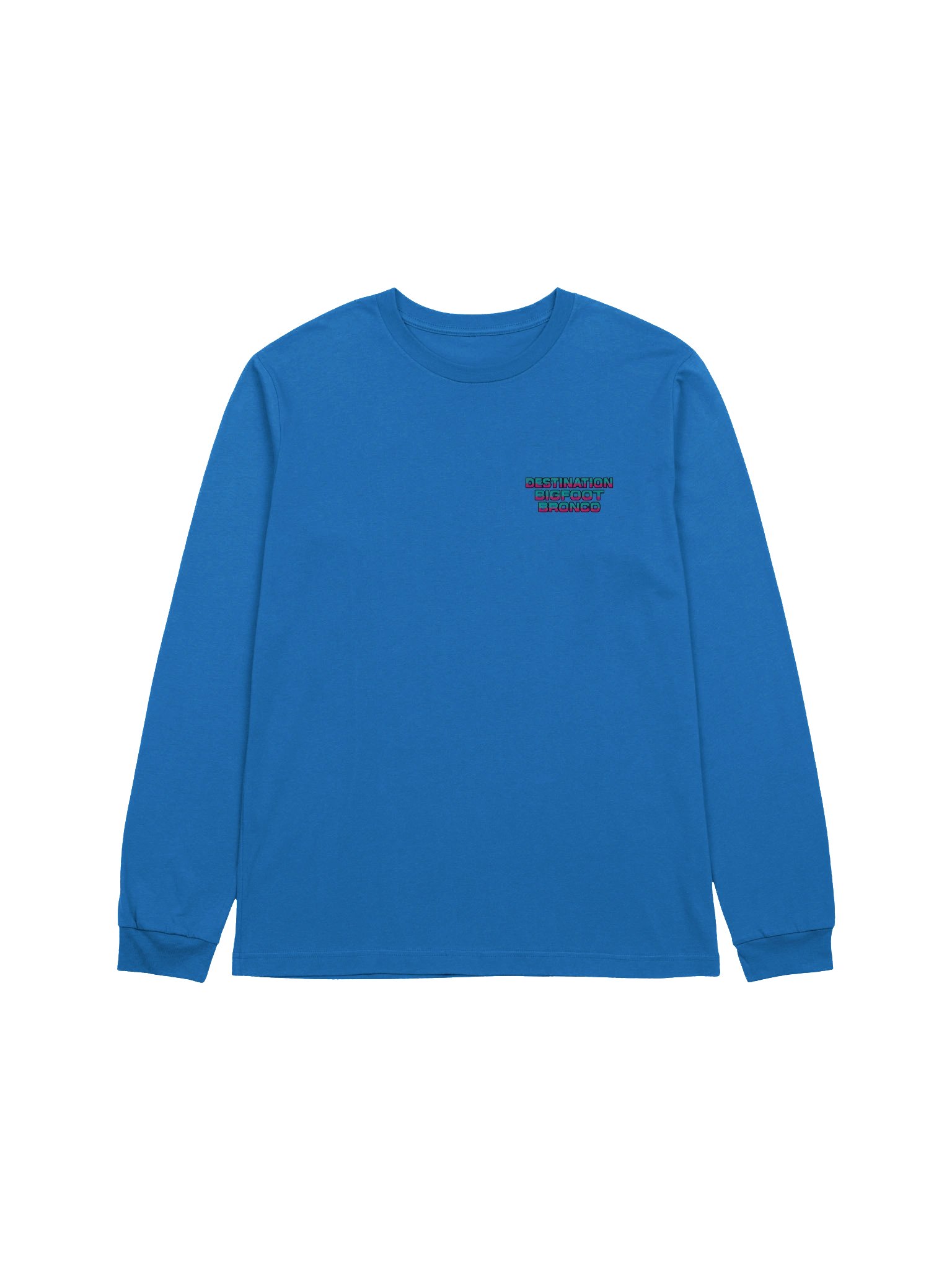 2025 Bronco Beach Bash Ocean City / Destination Bigfoot Bronco Collab Rearview Long Sleeve Bella+Canvas Supersoft T-Shirt (Multiple Colors Available) product image (7)