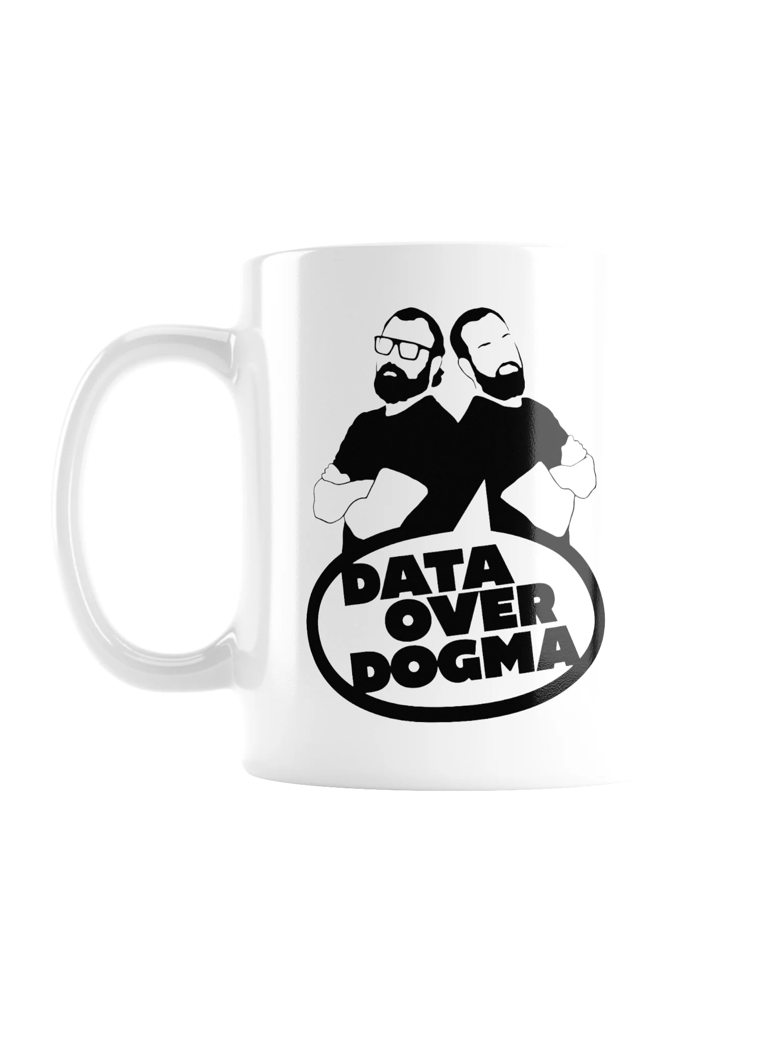 Data Over Dogma "Dans" White Mug product image (1)