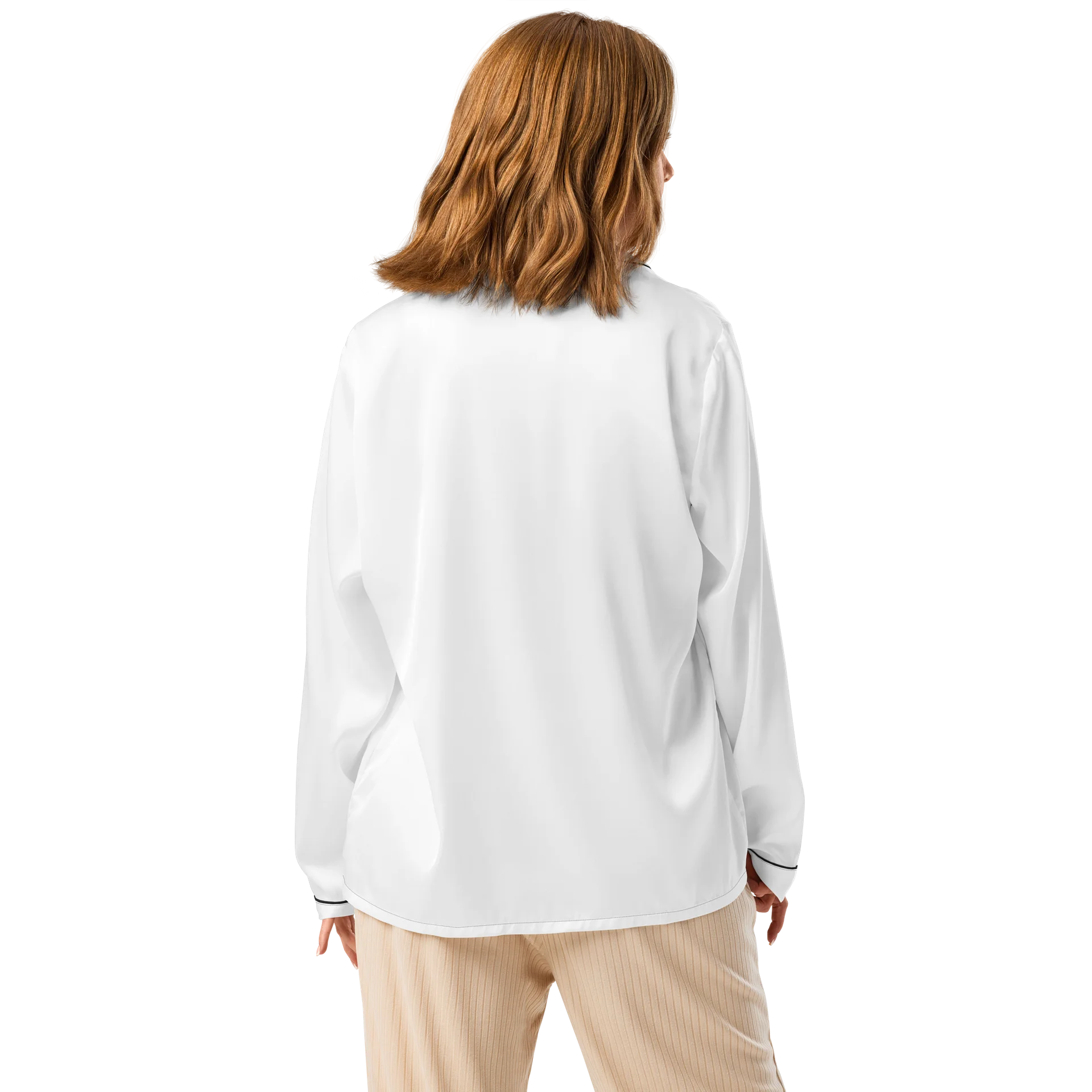 KUMA Women’s All-Over Print Long Sleeve Pajama Top product image (2)