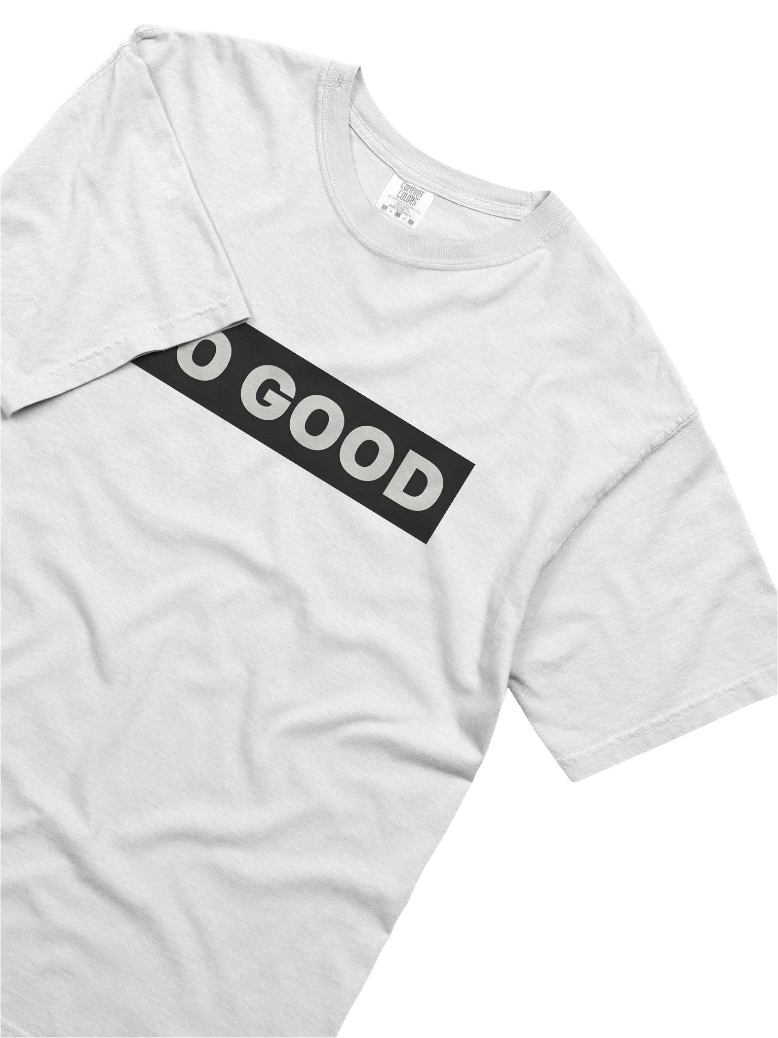 DO GOOD: The Signature Mission Tee. Unisex. Heavyweight White T-shirt. product image (5)