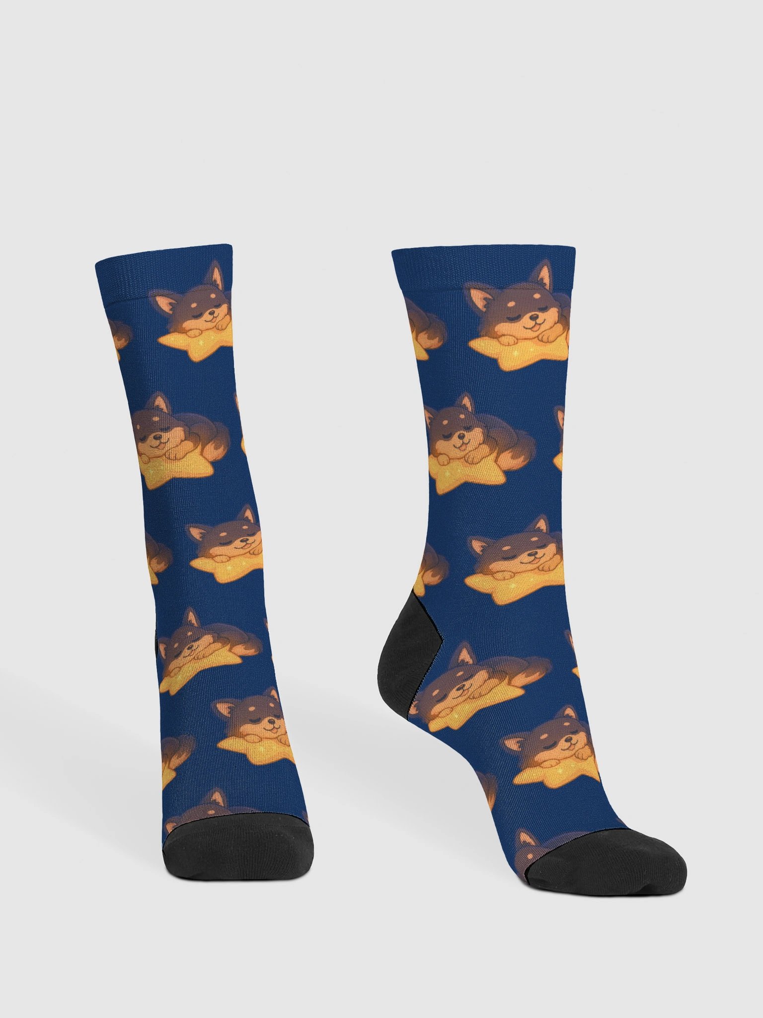Sleeping Ellie High Socks product image (2)