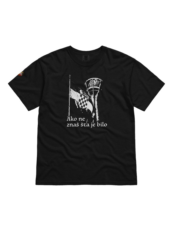 Checkered Flag Croatia Vukovar Helmet Illustration T-Shirt product image (2)