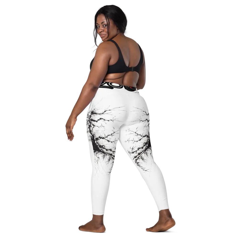 Bamboo Print Leggings with Pockets product image (2)